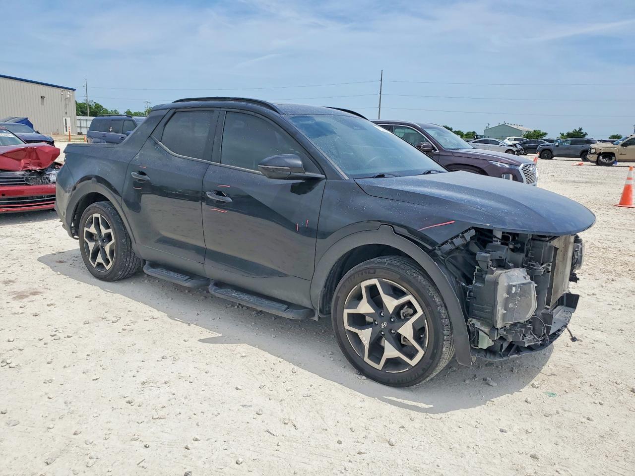 2022 Hyundai Santa Cruz Limited Black vin: 5NTJEDAF1NH036761