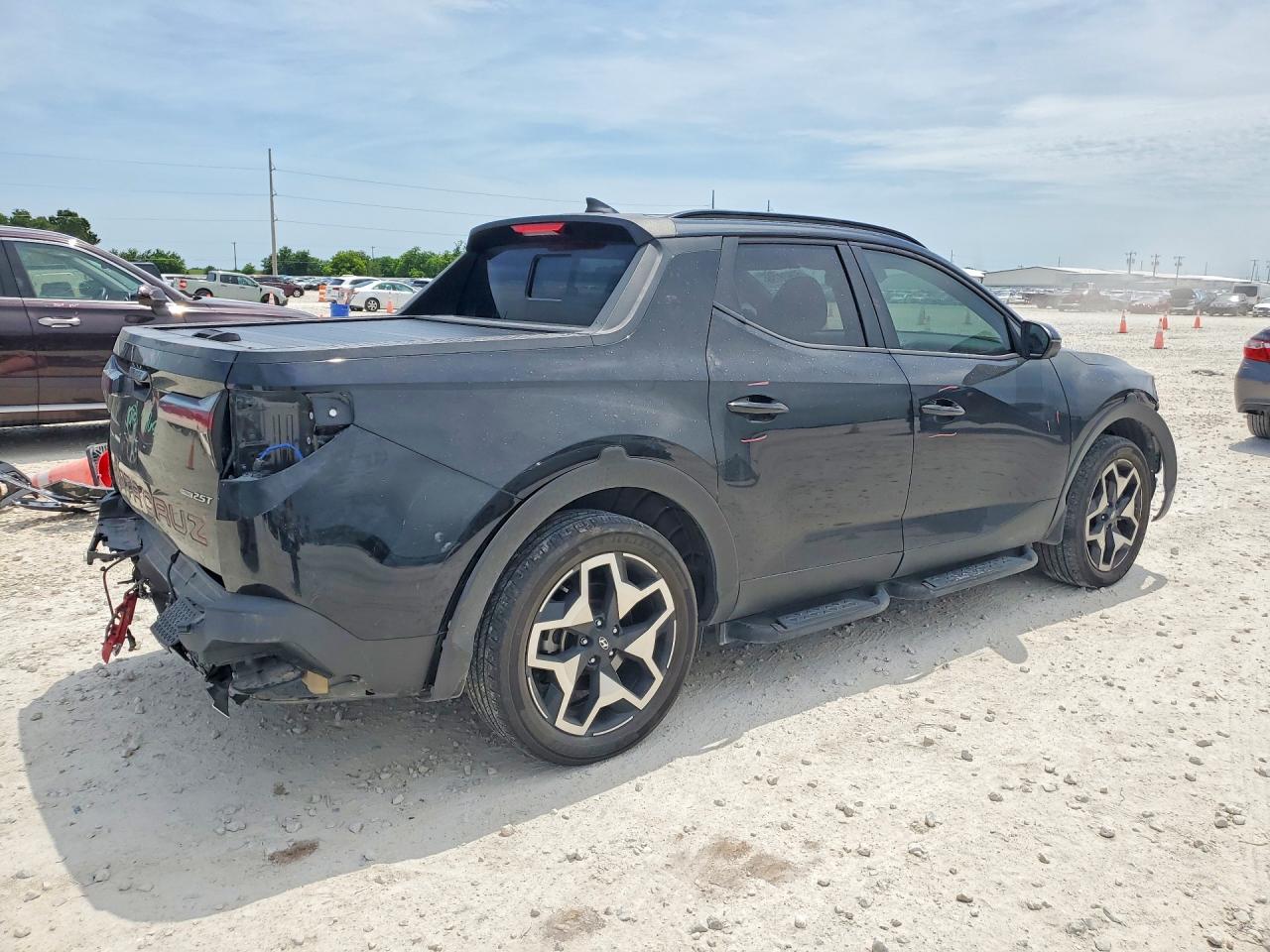 2022 Hyundai Santa Cruz Limited Black vin: 5NTJEDAF1NH036761