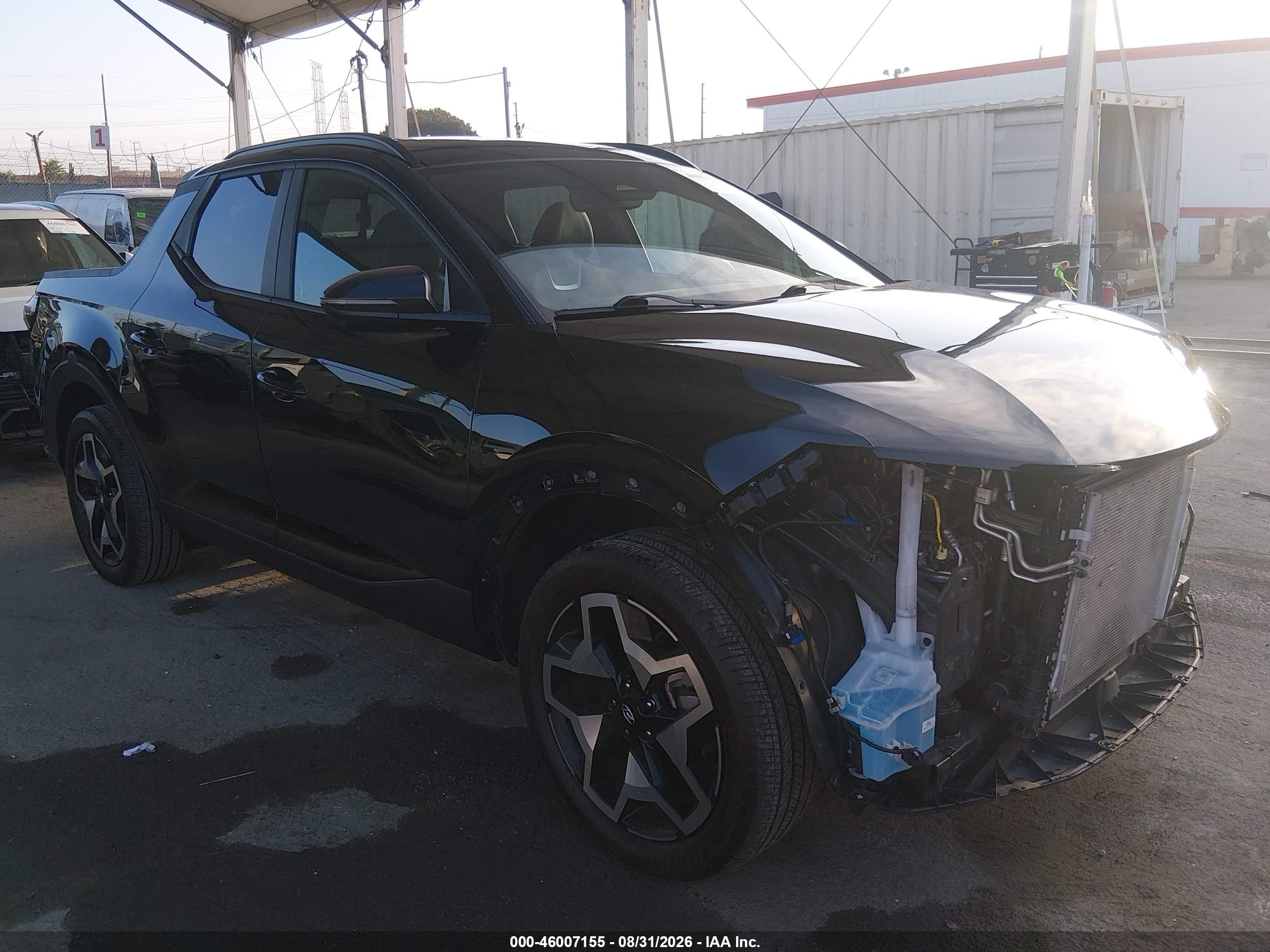 2024 Hyundai Santa Cruz Limited Черный vin: 5NTJEDAF3RH086180