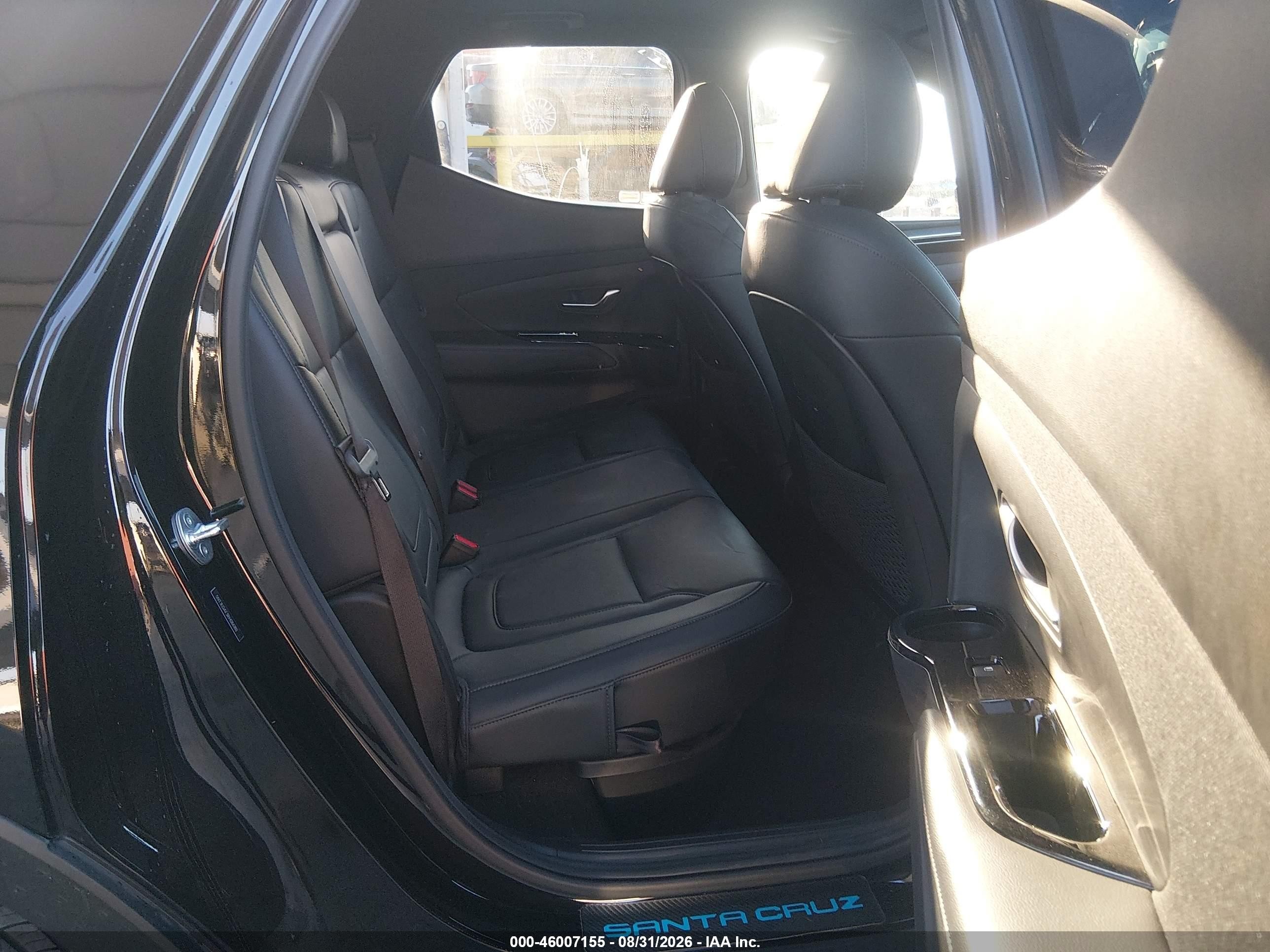 2024 Hyundai Santa Cruz Limited Черный vin: 5NTJEDAF3RH086180