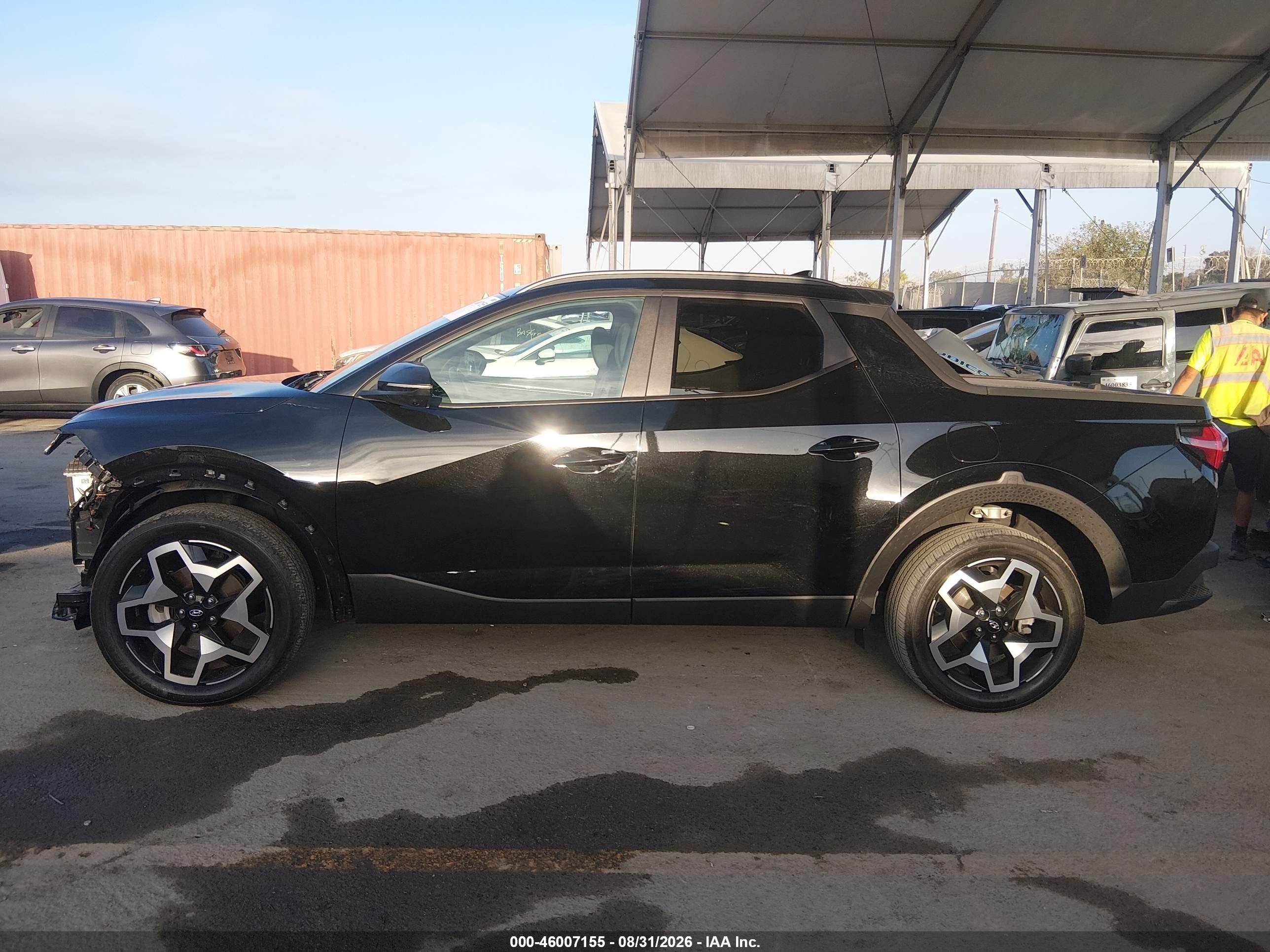 2024 Hyundai Santa Cruz Limited Черный vin: 5NTJEDAF3RH086180
