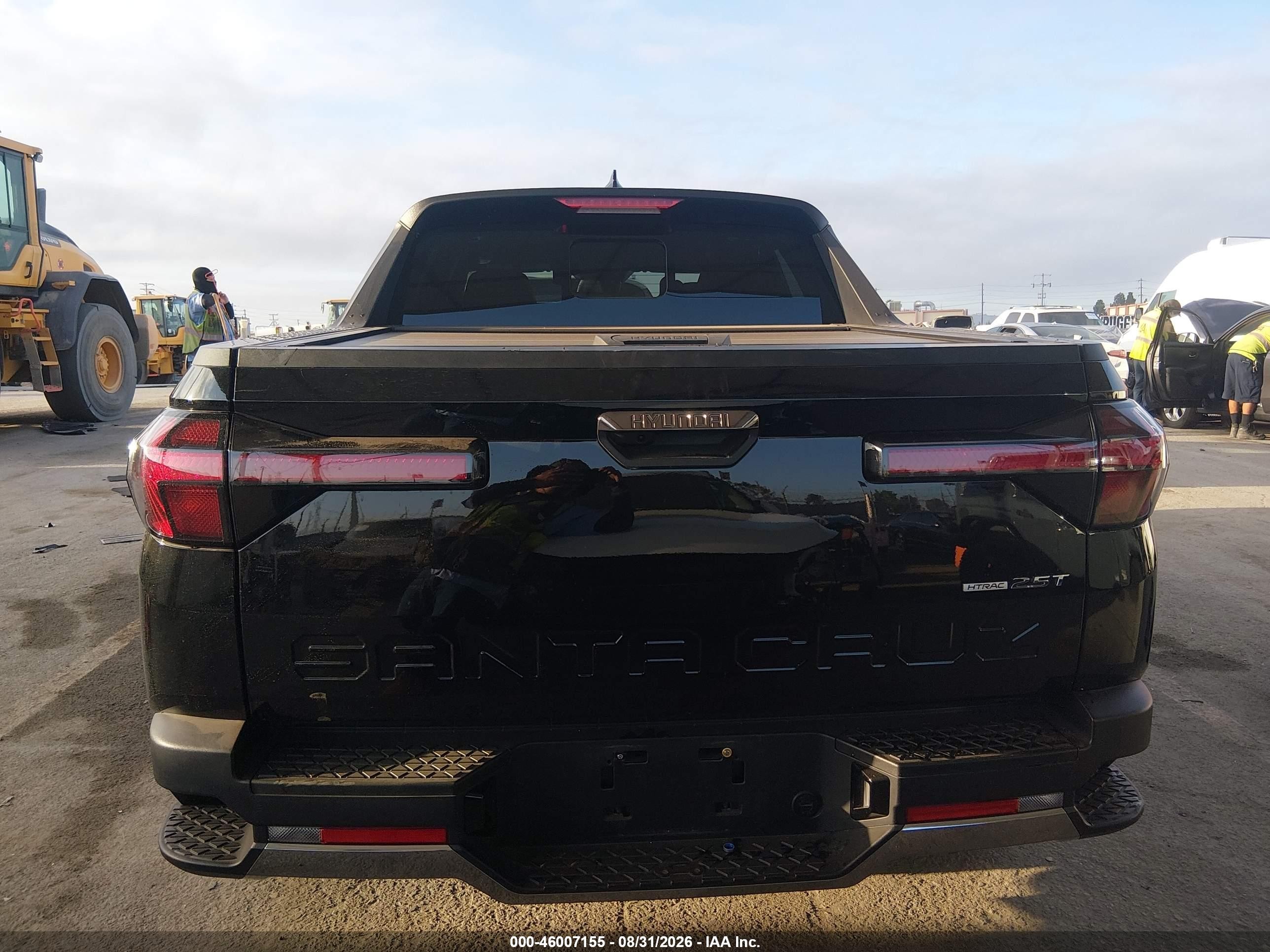 2024 Hyundai Santa Cruz Limited Черный vin: 5NTJEDAF3RH086180