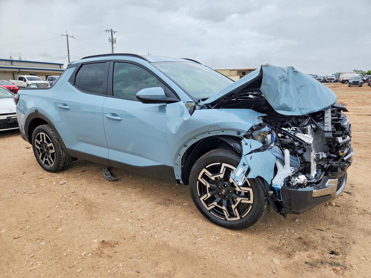 2026 Hyundai Santa Cruz Limited Blue vin: 5NTJEDDF6TH171341