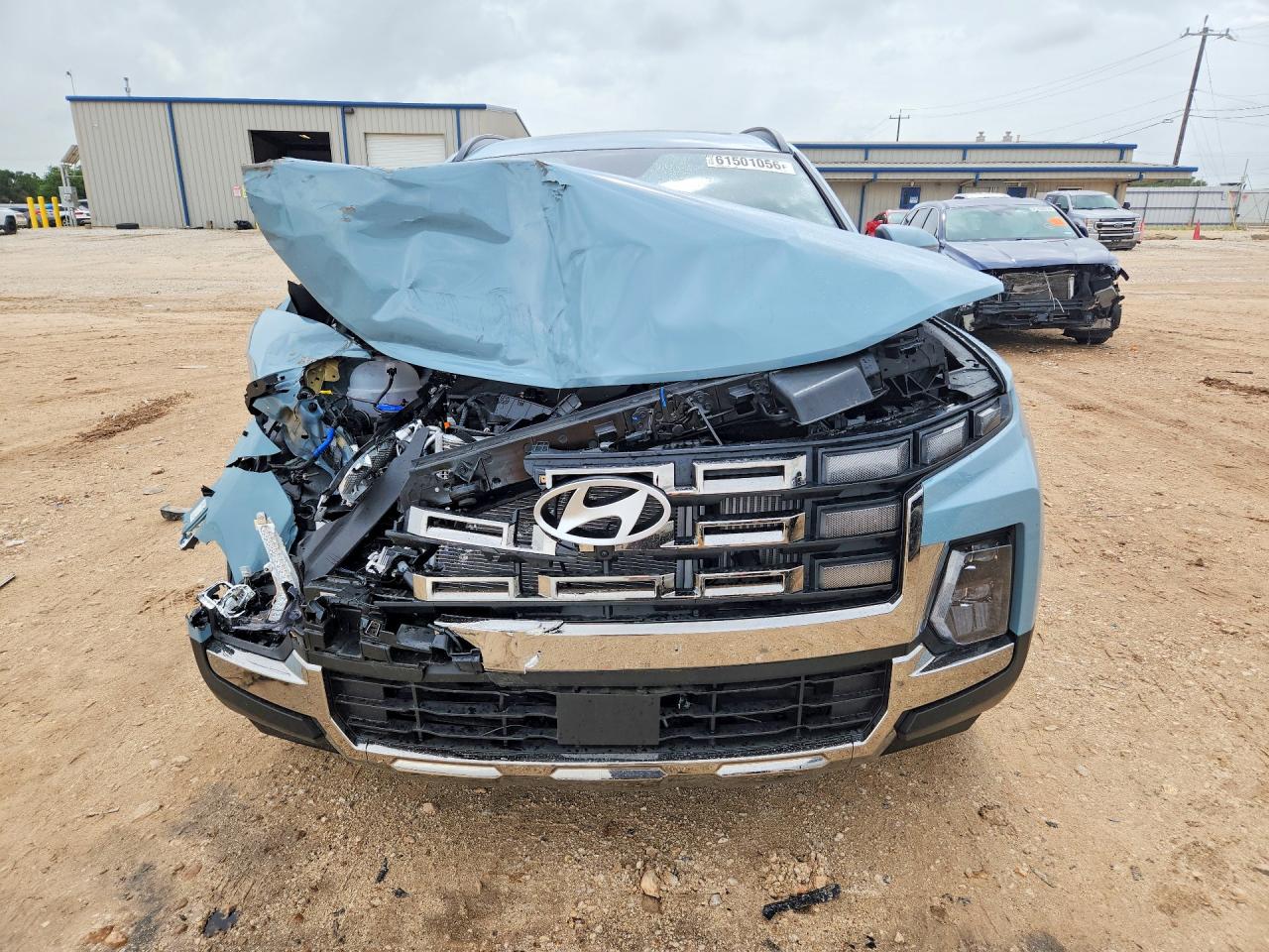 2026 Hyundai Santa Cruz Limited Blue vin: 5NTJEDDF6TH171341