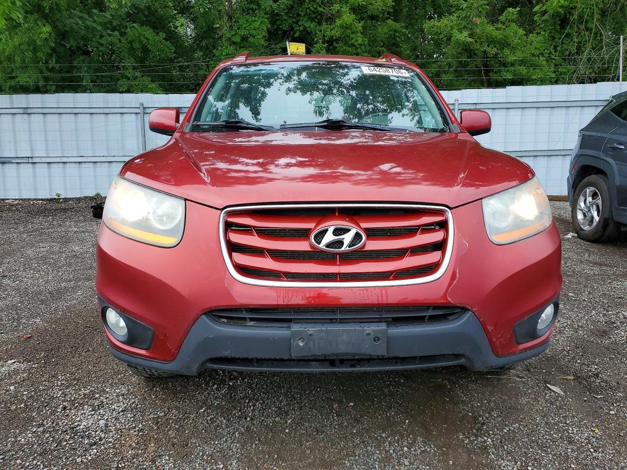 2010 Hyundai Santa Fe Gls Red vin: 5NWSG4AG0AH388324