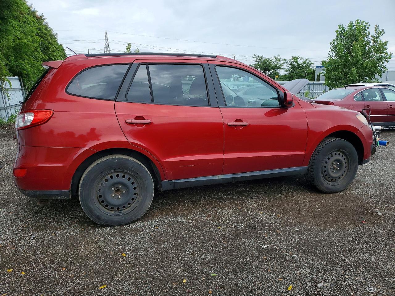 2010 Hyundai Santa Fe Gls Red vin: 5NWSG4AG0AH388324