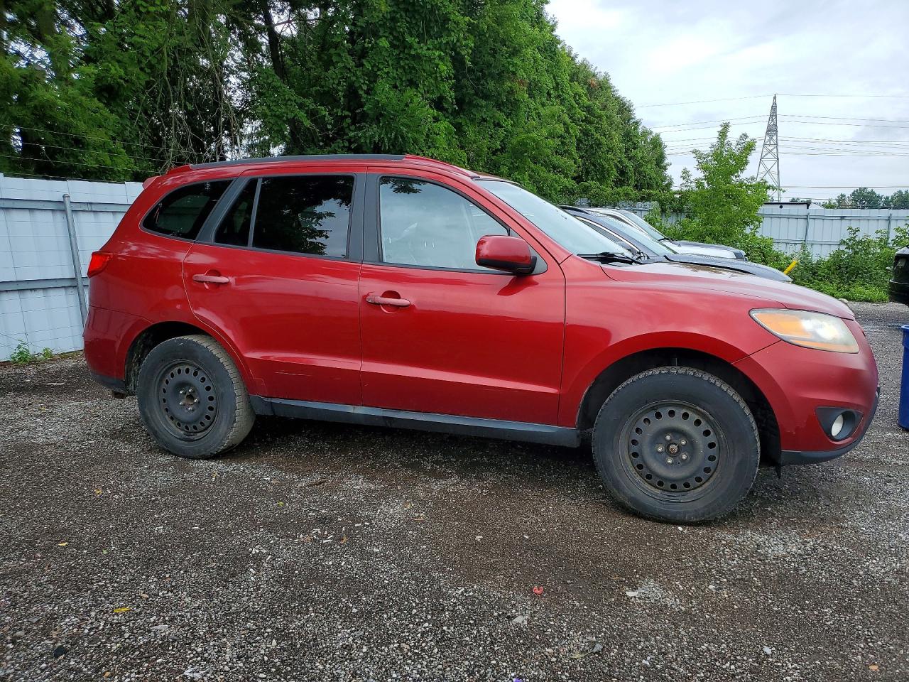 2010 Hyundai Santa Fe Gls Red vin: 5NWSG4AG0AH388324