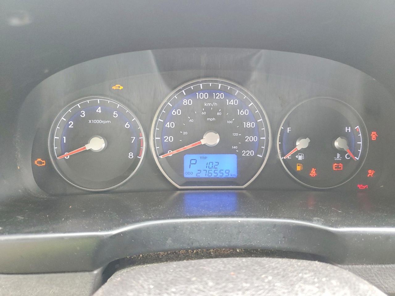 2010 Hyundai Santa Fe Gls Red vin: 5NWSG4AG0AH388324