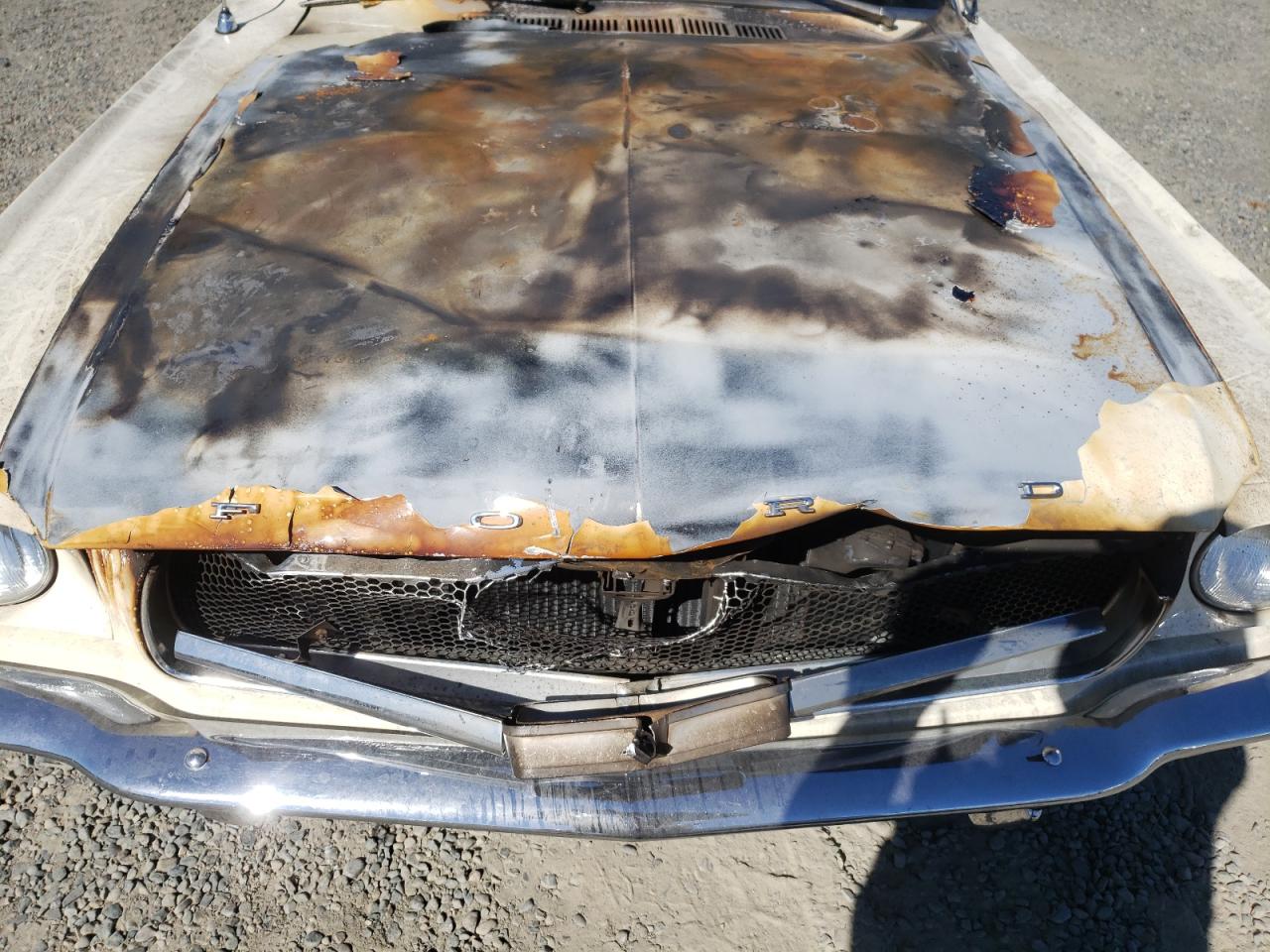 1965 Ford Mustang Cream vin: 5R07A126355