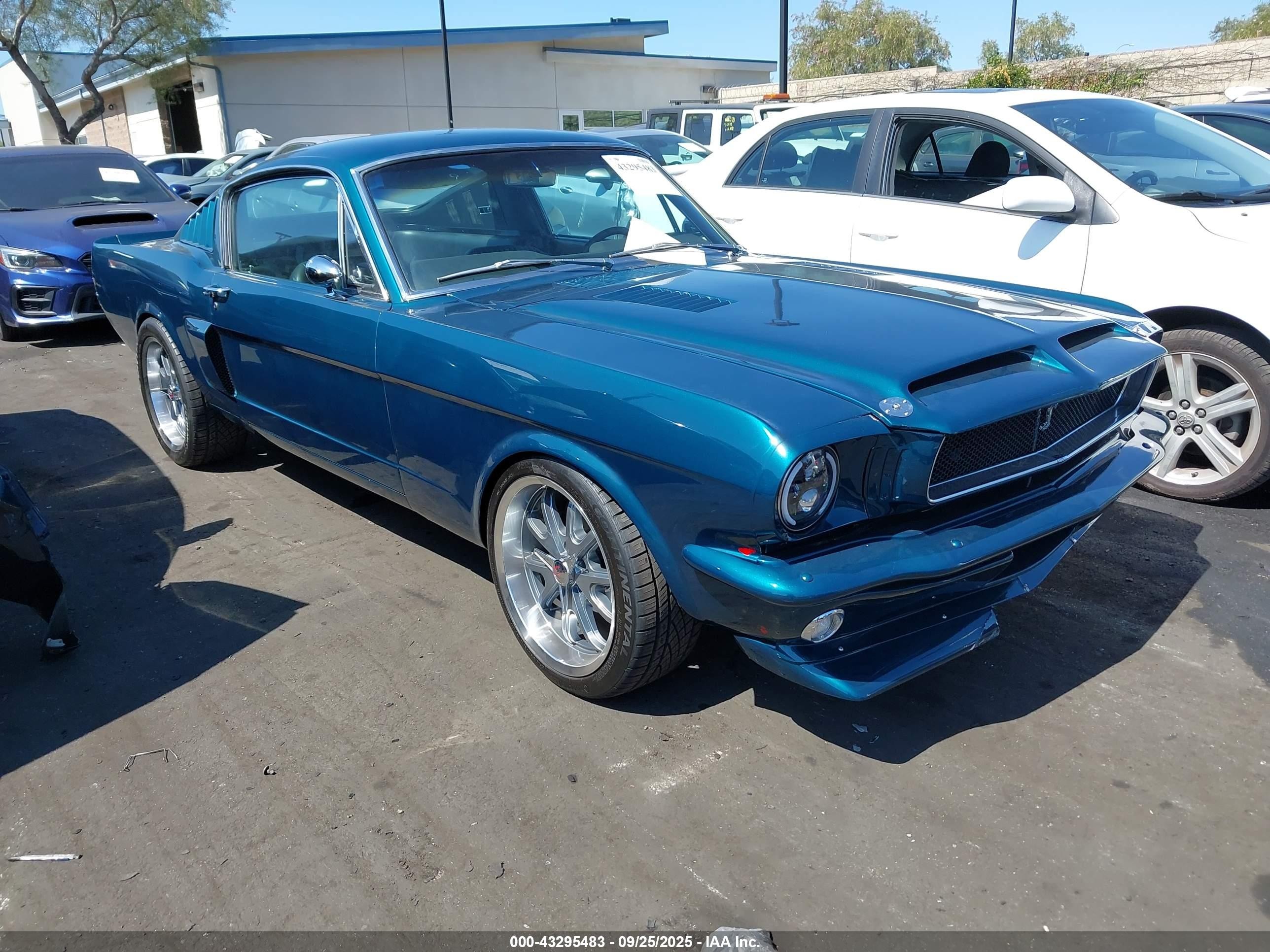 1965 Ford Mustang   Blue vin: 5R09A144075      
