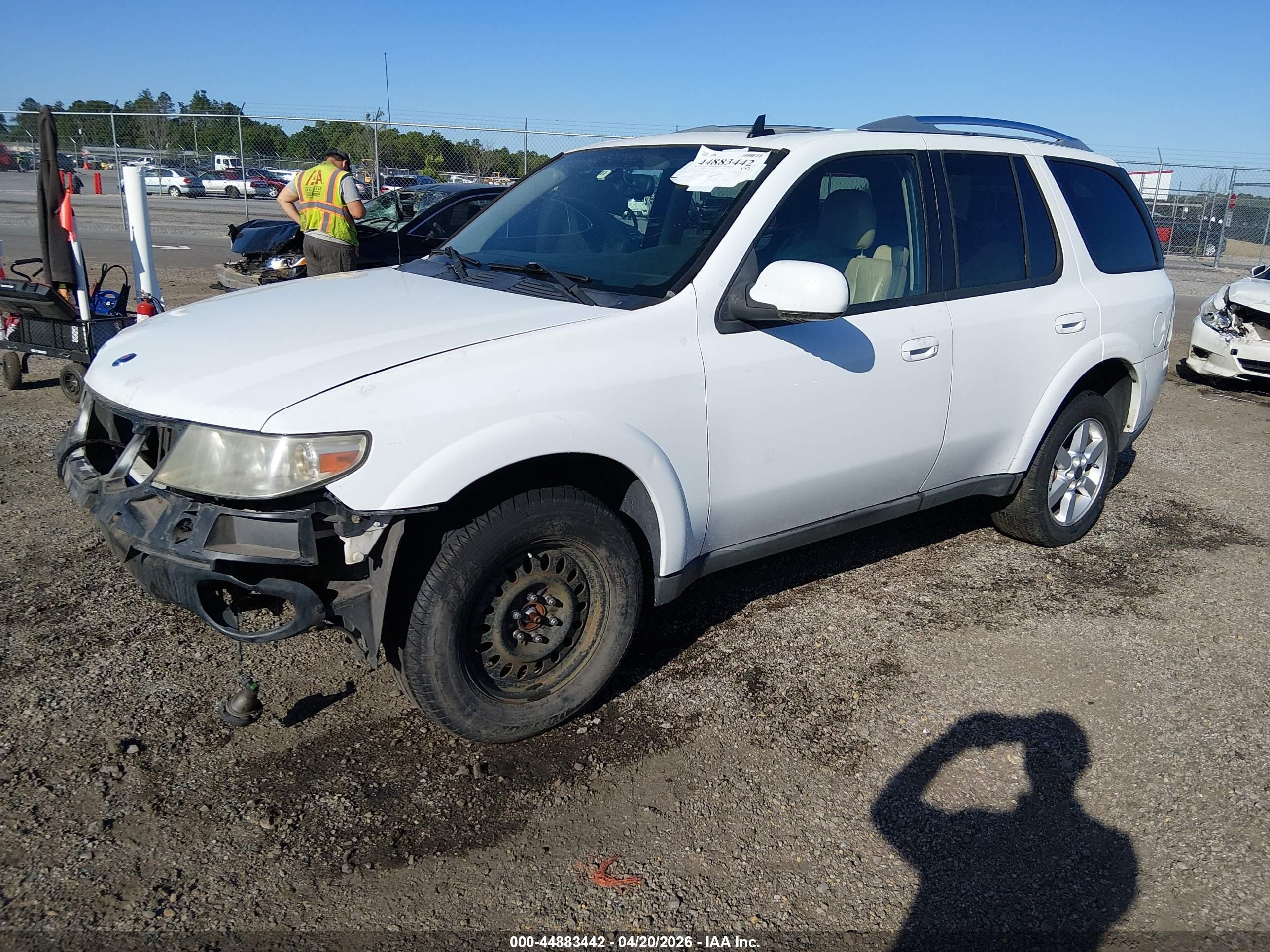 2008 Saab 9-7x 5.3i White vin: 5S3ET13M182802374