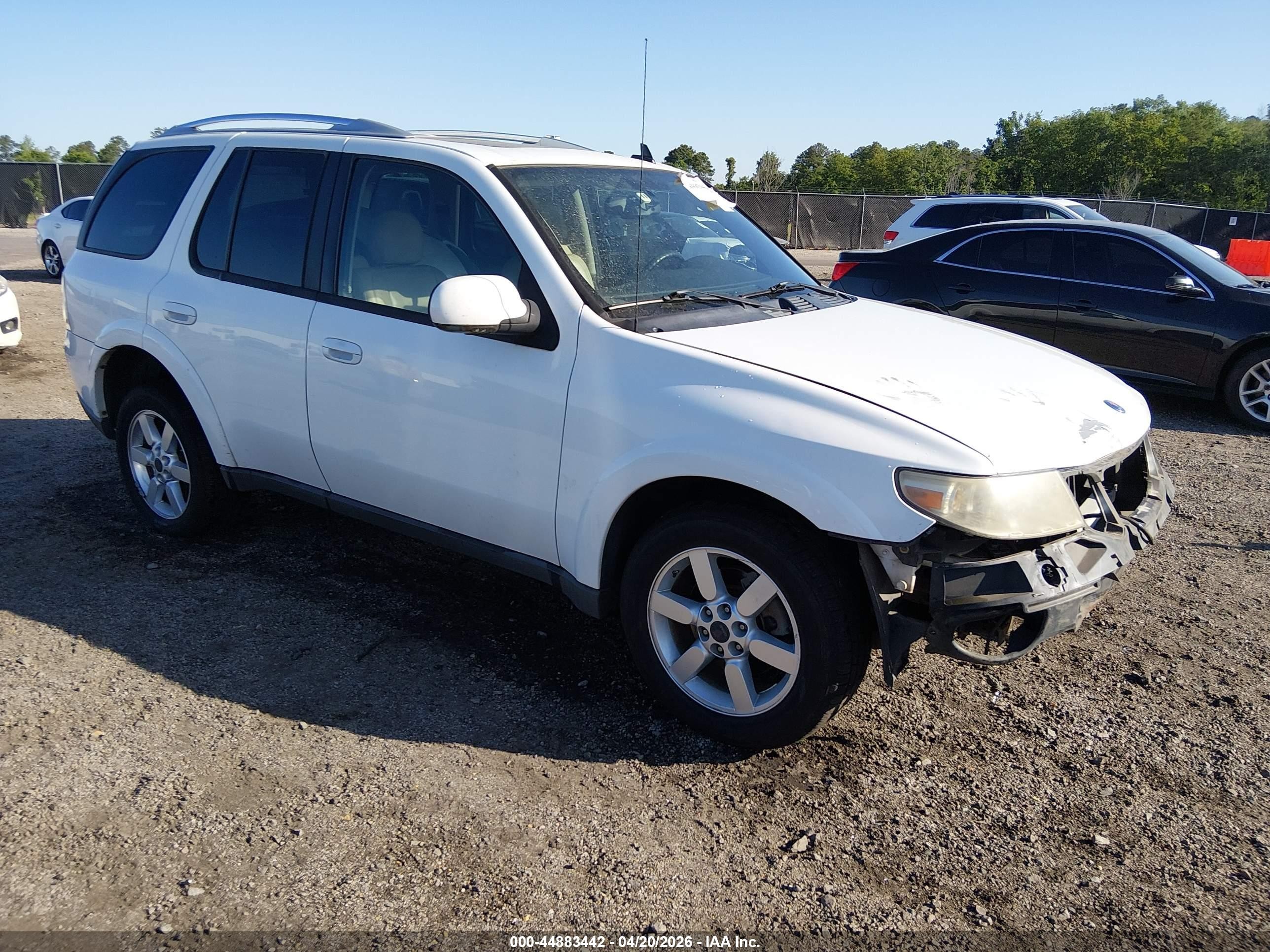 2008 Saab 9-7x 5.3i White vin: 5S3ET13M182802374