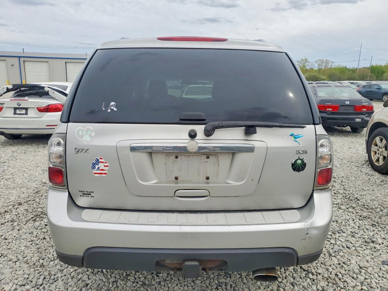 2008 Saab 9-7x 5.3i Серебряный vin: 5S3ET13M582800885