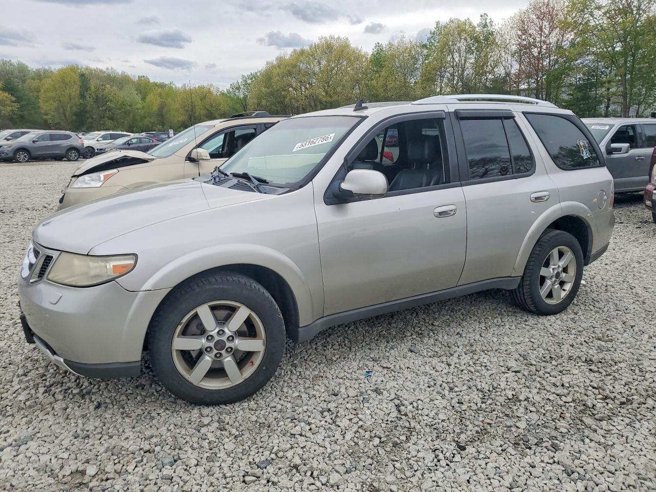2008 Saab 9-7x 5.3i Silver vin: 5S3ET13M582800885