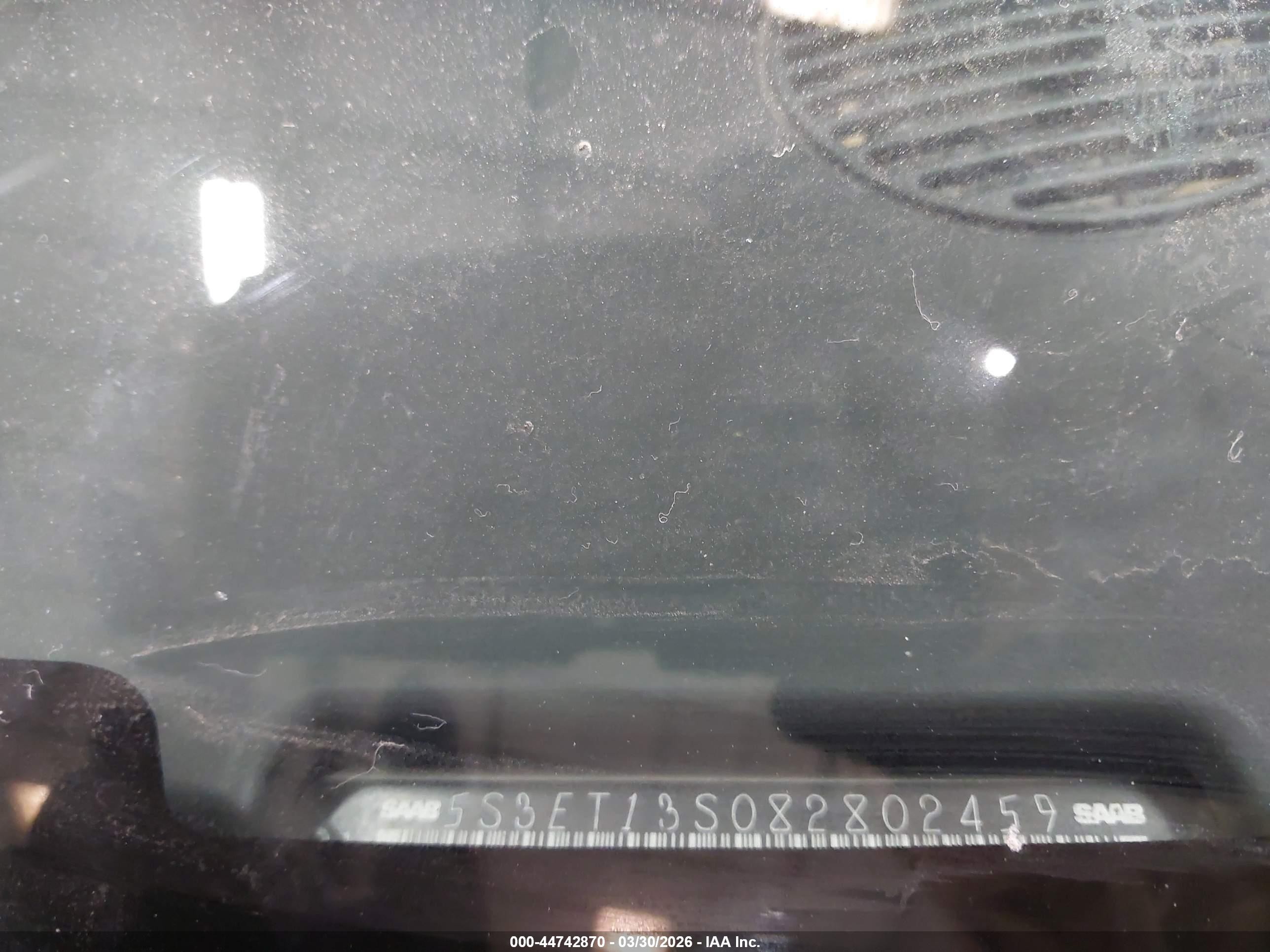 2008 Saab 9-7x 4.2i Silver vin: 5S3ET13S082802459