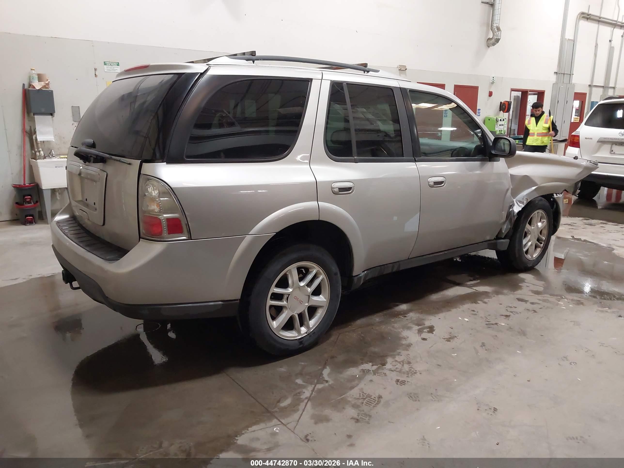 2008 Saab 9-7x 4.2i Silver vin: 5S3ET13S082802459