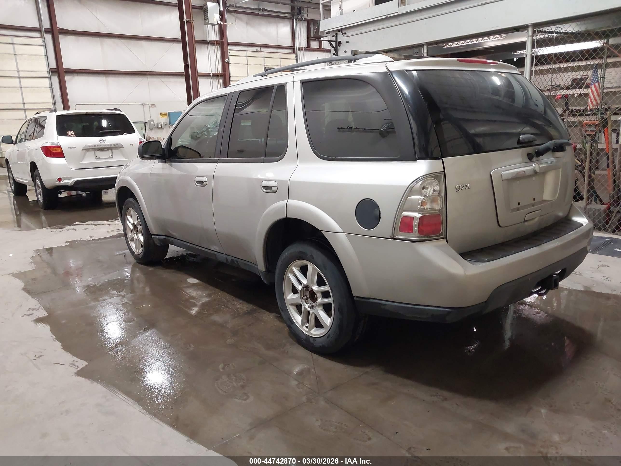 2008 Saab 9-7x 4.2i Silver vin: 5S3ET13S082802459