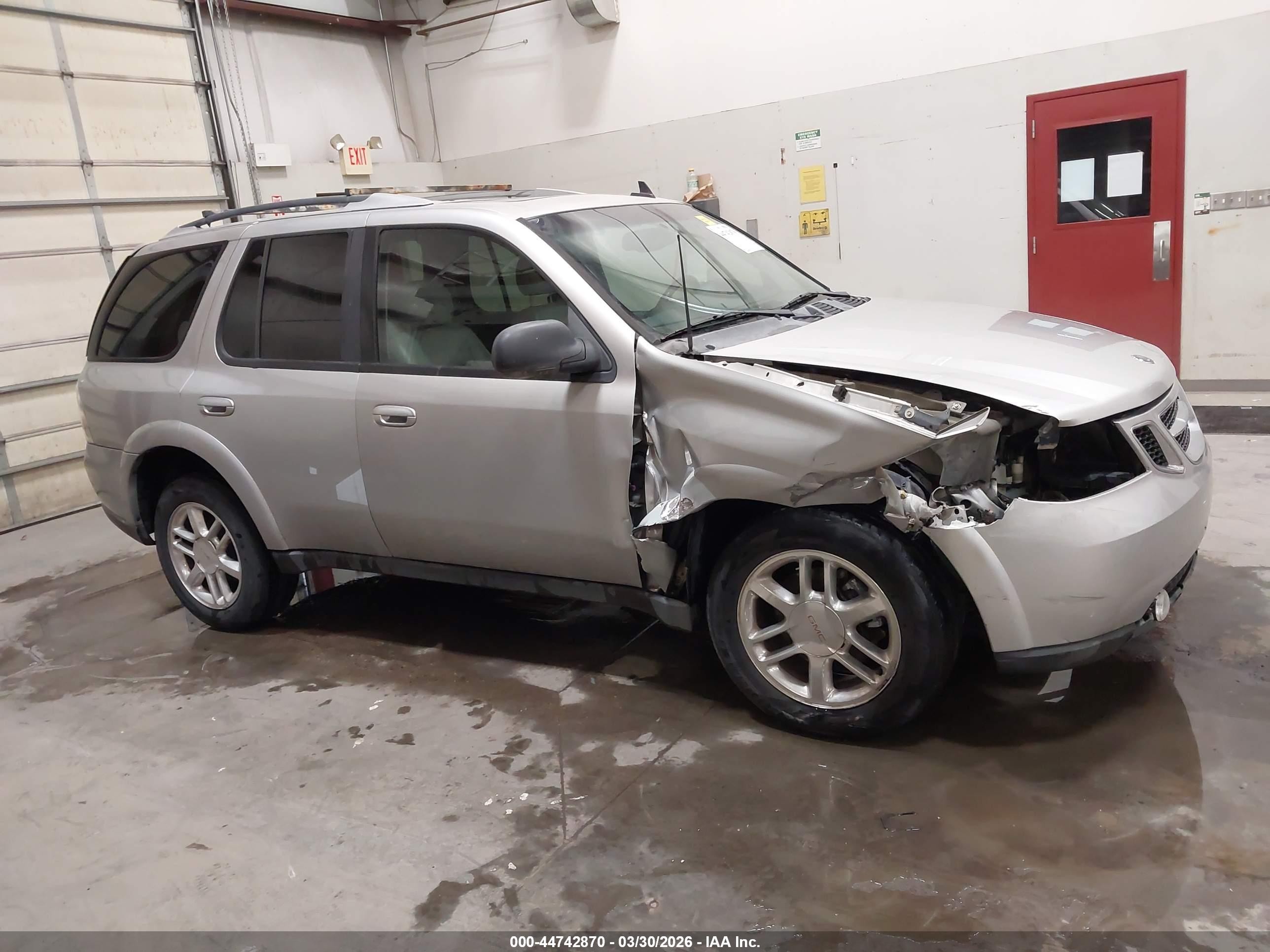 2008 Saab 9-7x 4.2i Silver vin: 5S3ET13S082802459