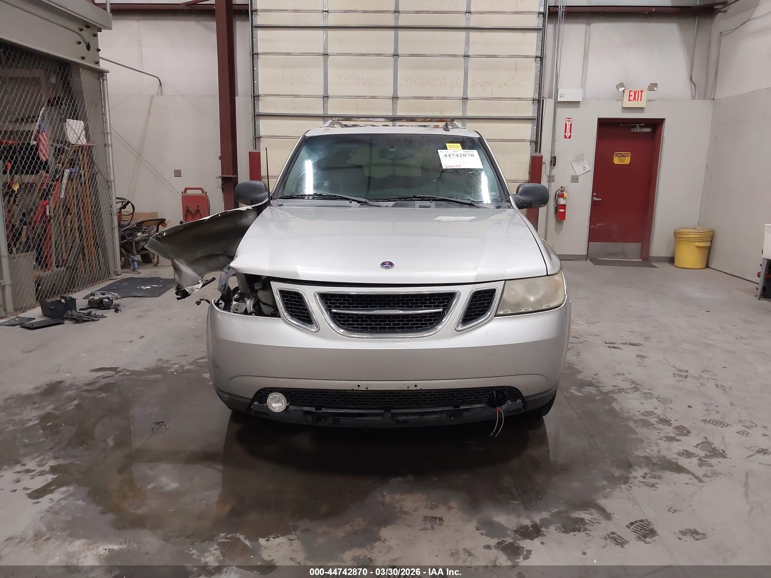 2008 Saab 9-7x 4.2i Silver vin: 5S3ET13S082802459
