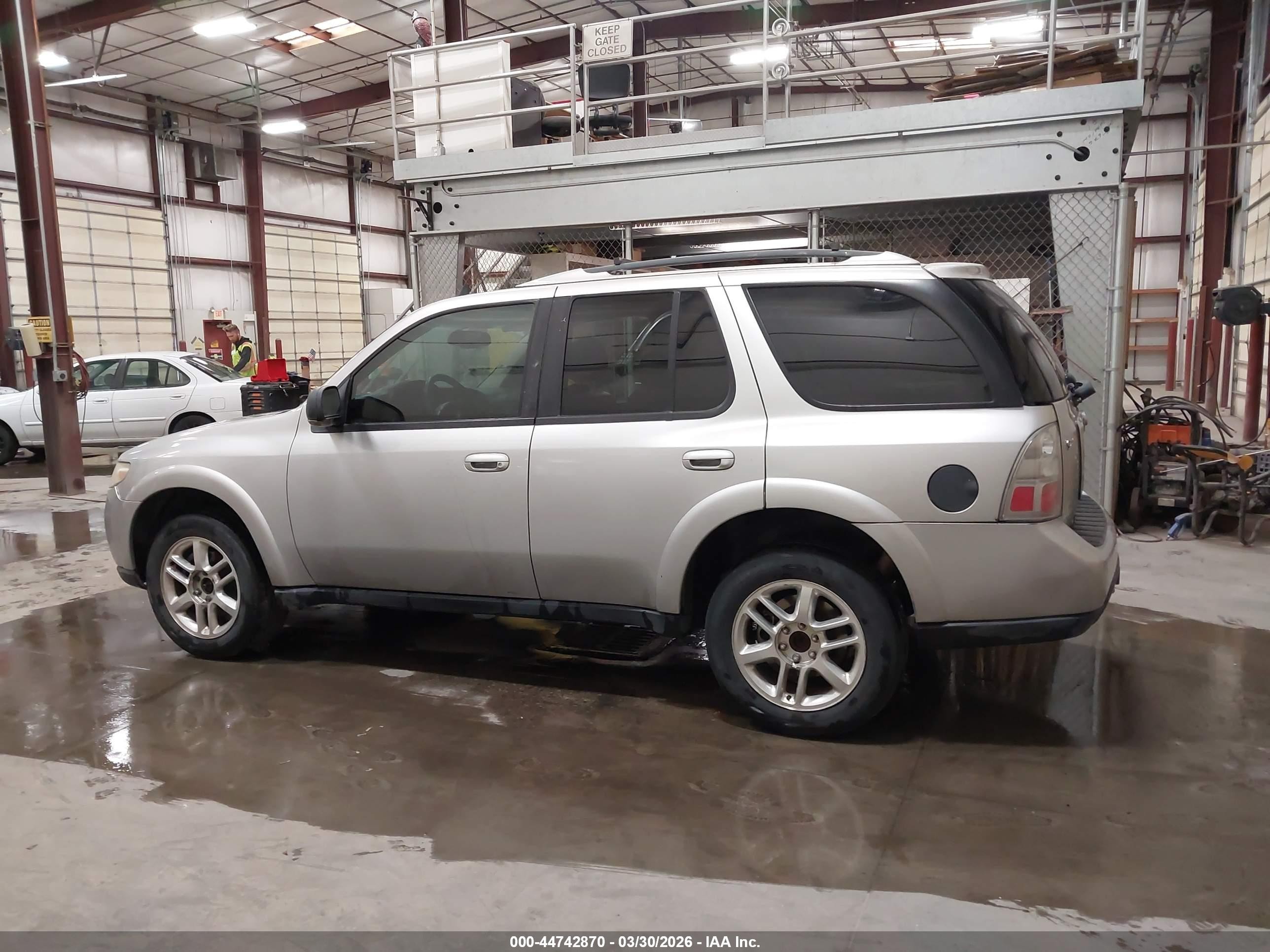 2008 Saab 9-7x 4.2i Silver vin: 5S3ET13S082802459