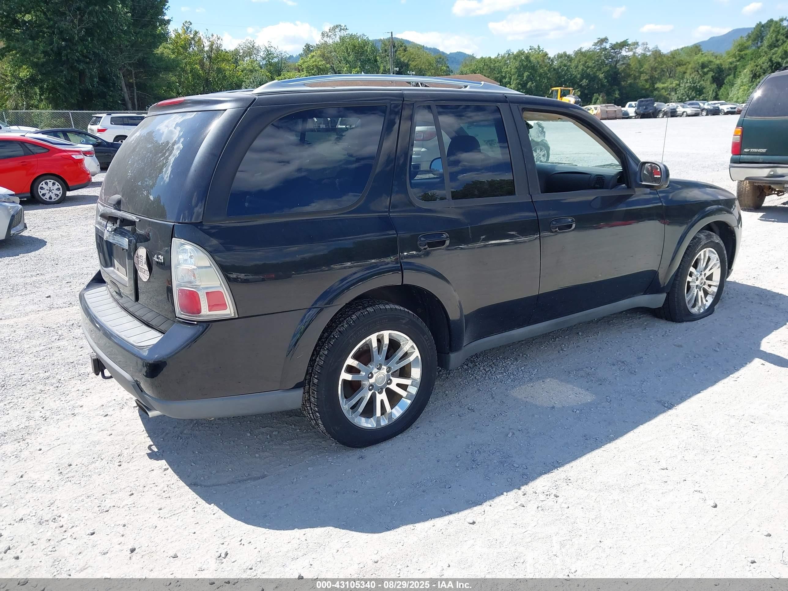 2008 Saab 9-7x 4.2i Black vin: 5S3ET13S182803071