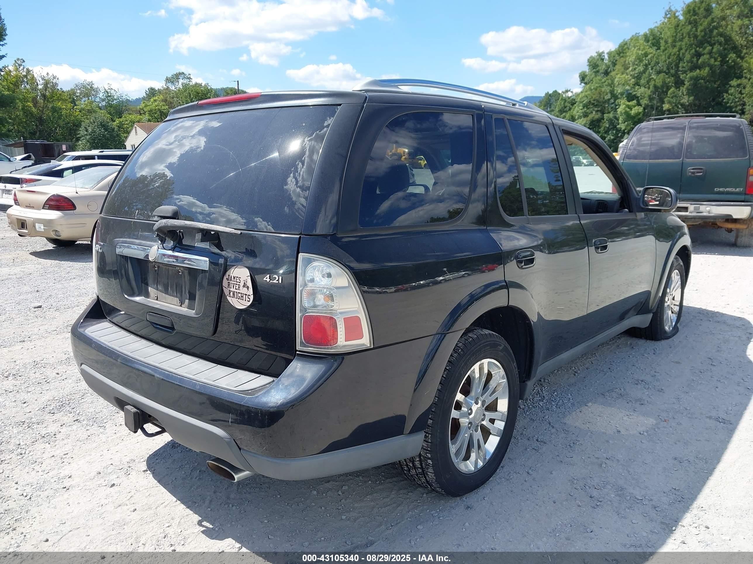 2008 Saab 9-7x 4.2i Black vin: 5S3ET13S182803071