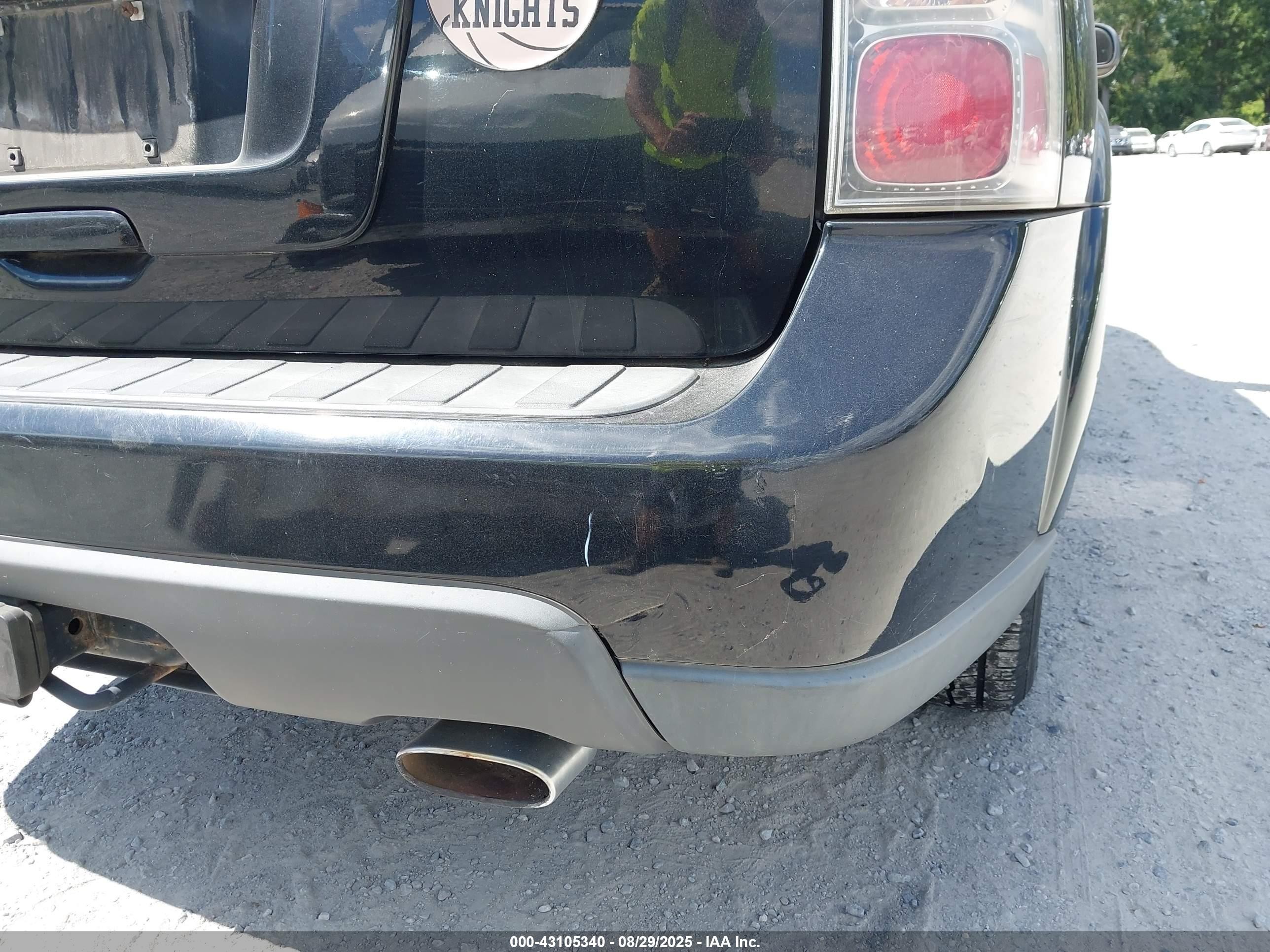 2008 Saab 9-7x 4.2i Black vin: 5S3ET13S182803071