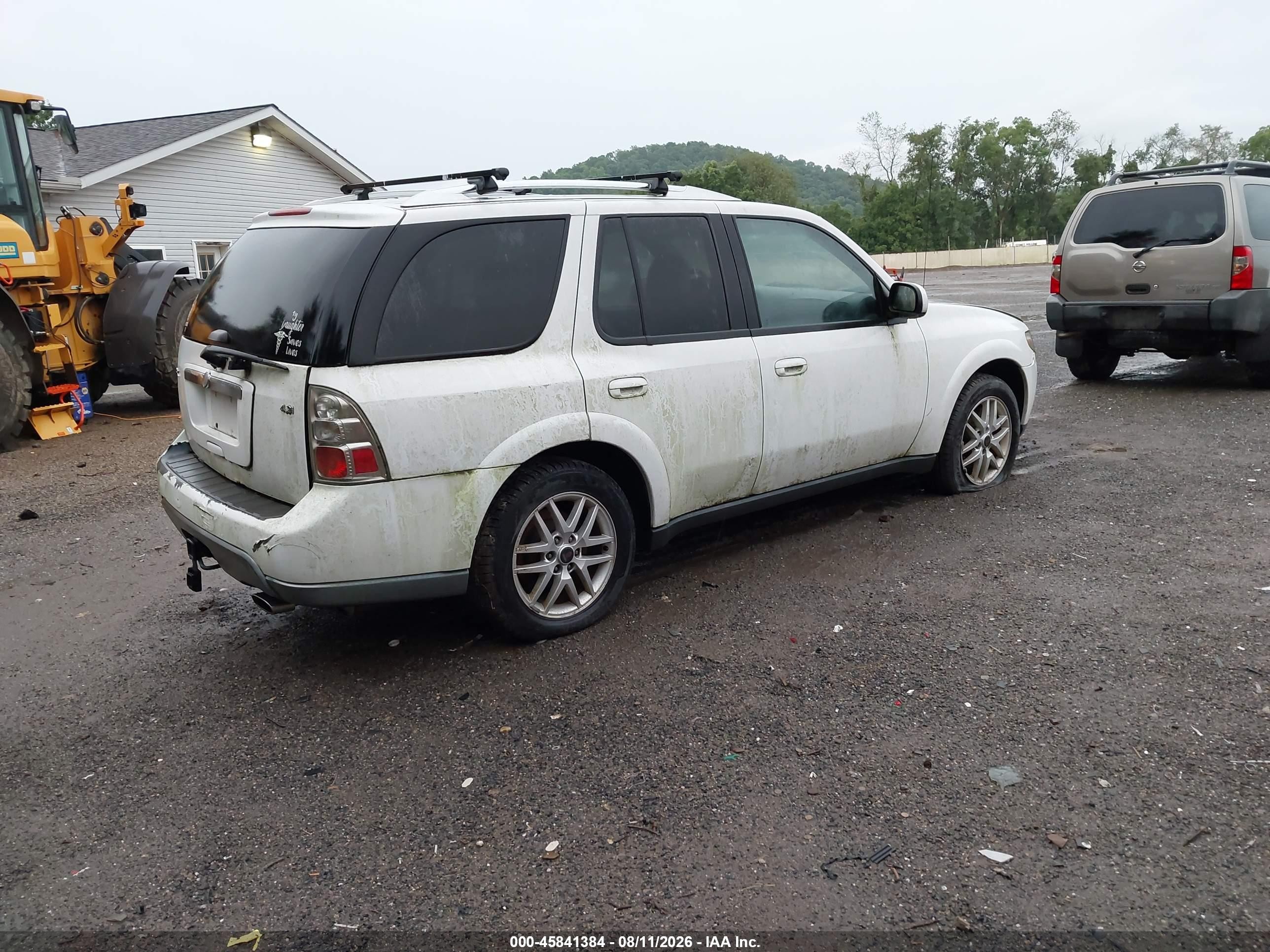 2006 Saab 9-7x 4.2i White vin: 5S3ET13S462805068