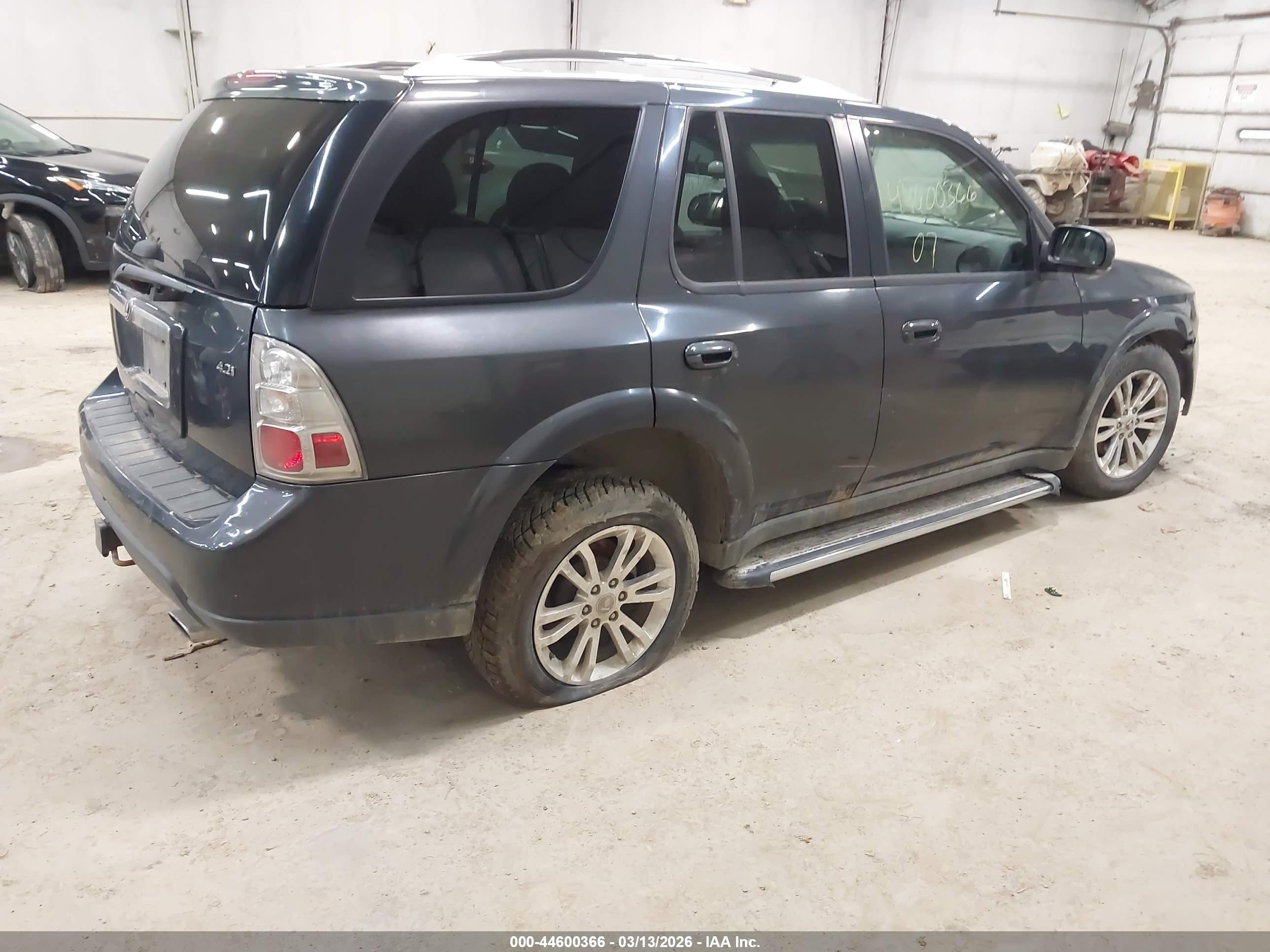 2007 Saab 9-7x 4.2i Gray vin: 5S3ET13S472801359