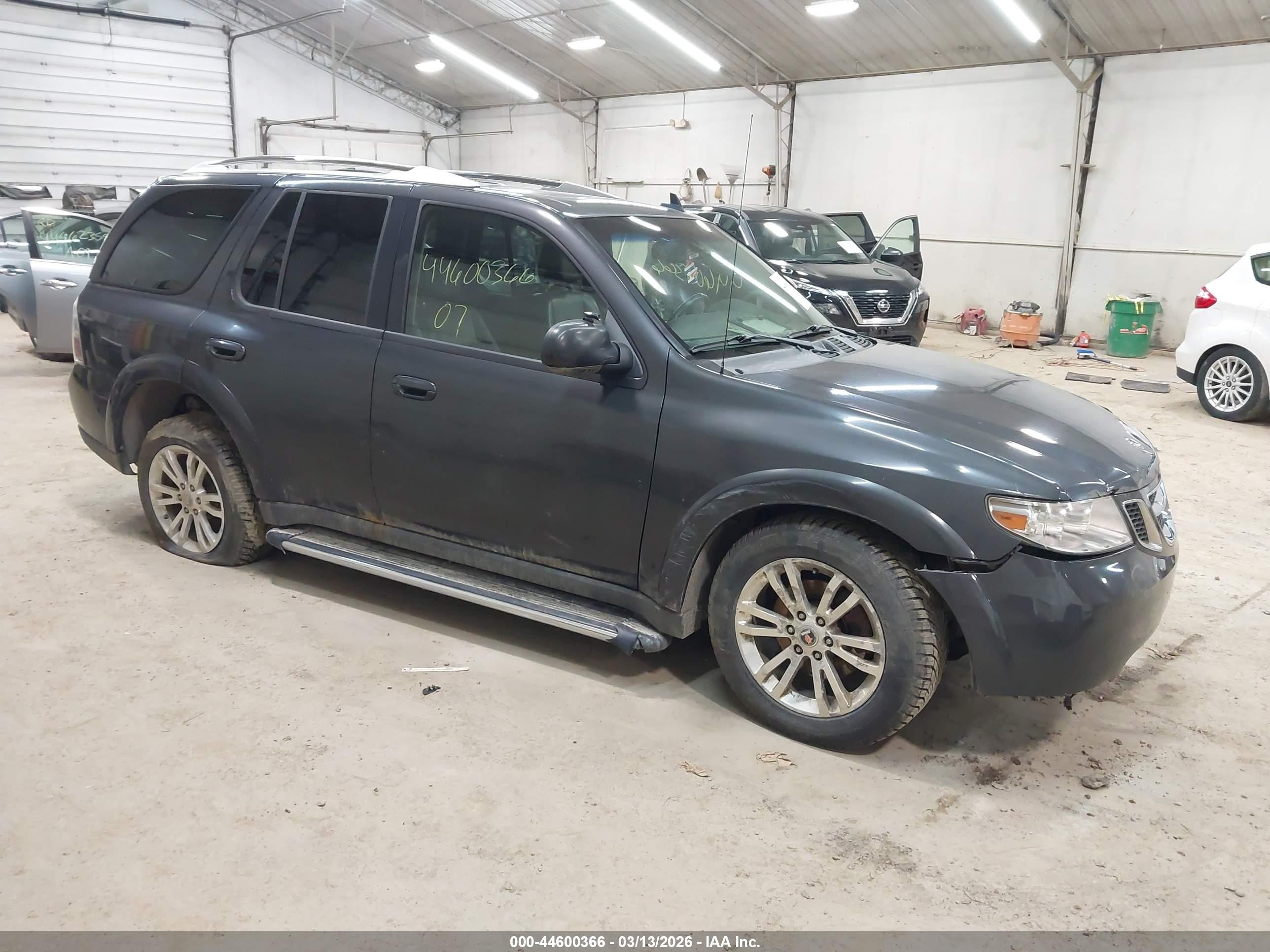 2007 Saab 9-7x 4.2i Gray vin: 5S3ET13S472801359
