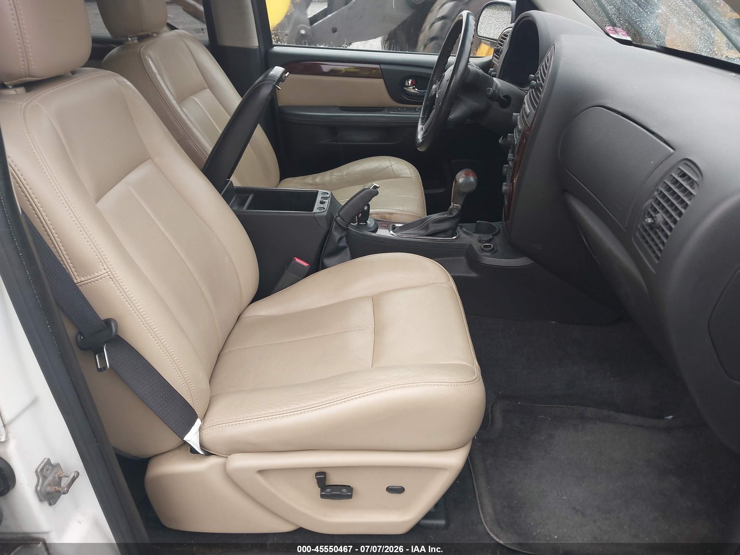 2006 Saab 9-7x 4.2i White vin: 5S3ET13S662806268