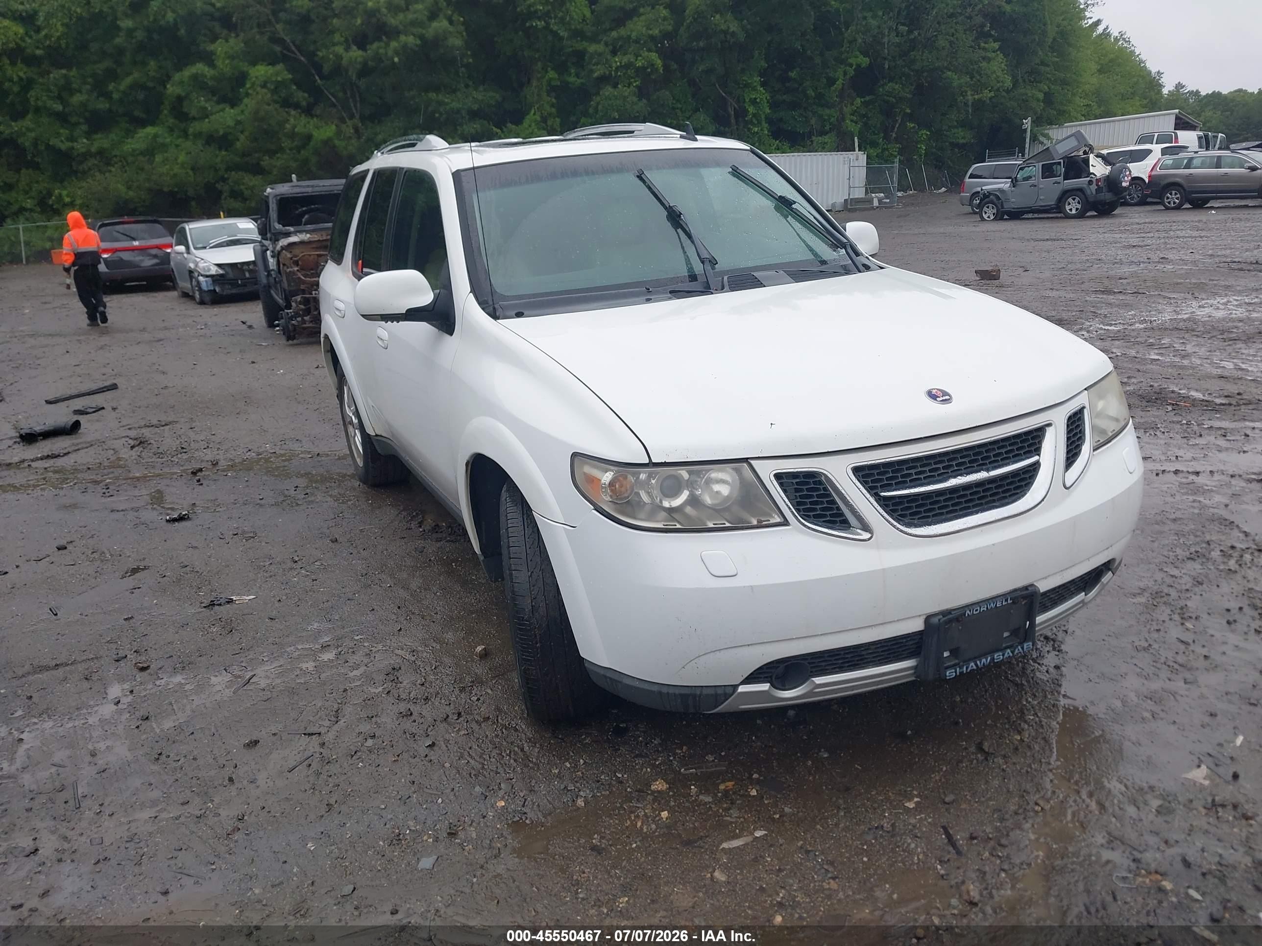 2006 Saab 9-7x 4.2i White vin: 5S3ET13S662806268