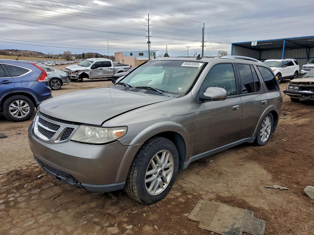 2006 Saab 9-7x Linear Gray vin: 5S3ET13S762801452