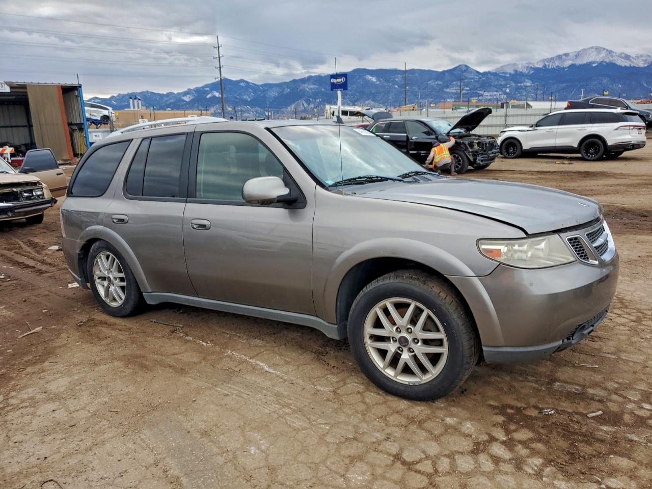2006 Saab 9-7x Linear Серый vin: 5S3ET13S762801452