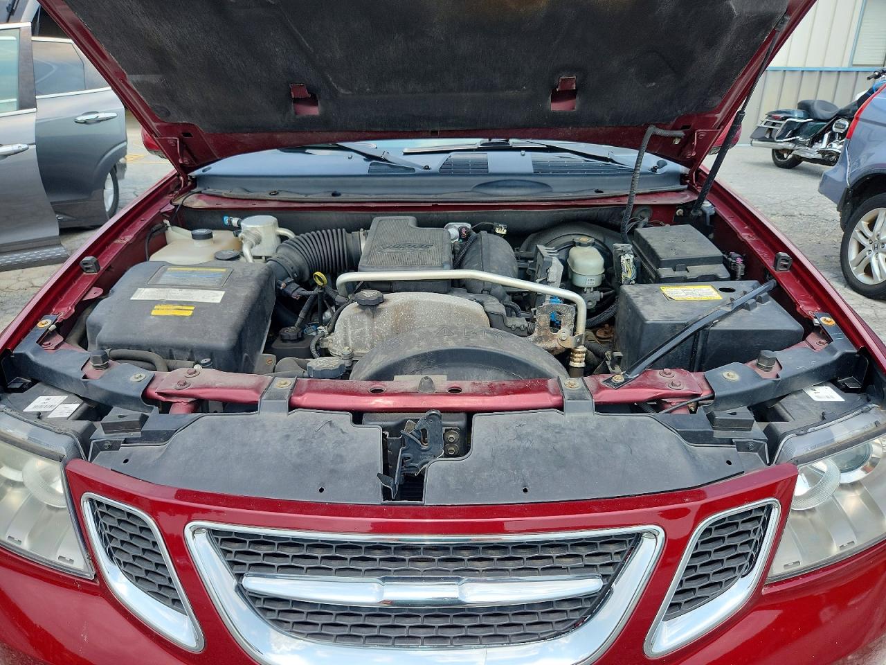 2006 Saab 9-7x Linear Красный vin: 5S3ET13S862800309