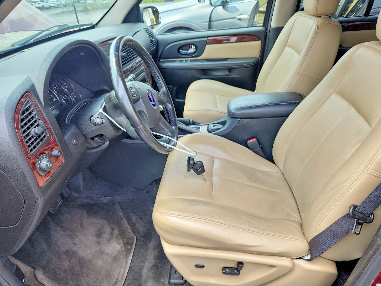 2006 Saab 9-7x Linear Красный vin: 5S3ET13S862800309