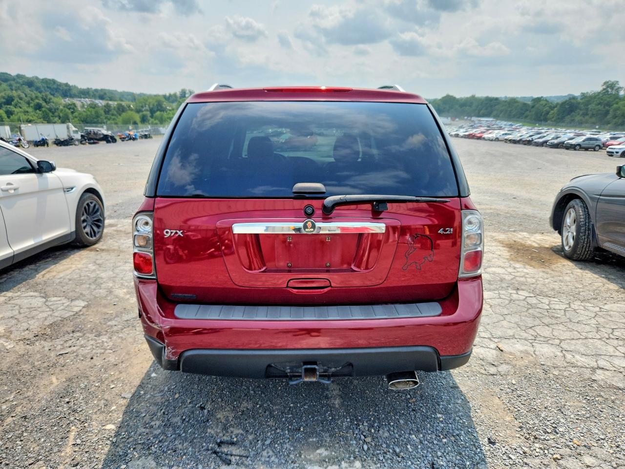 2006 Saab 9-7x Linear Красный vin: 5S3ET13S862800309