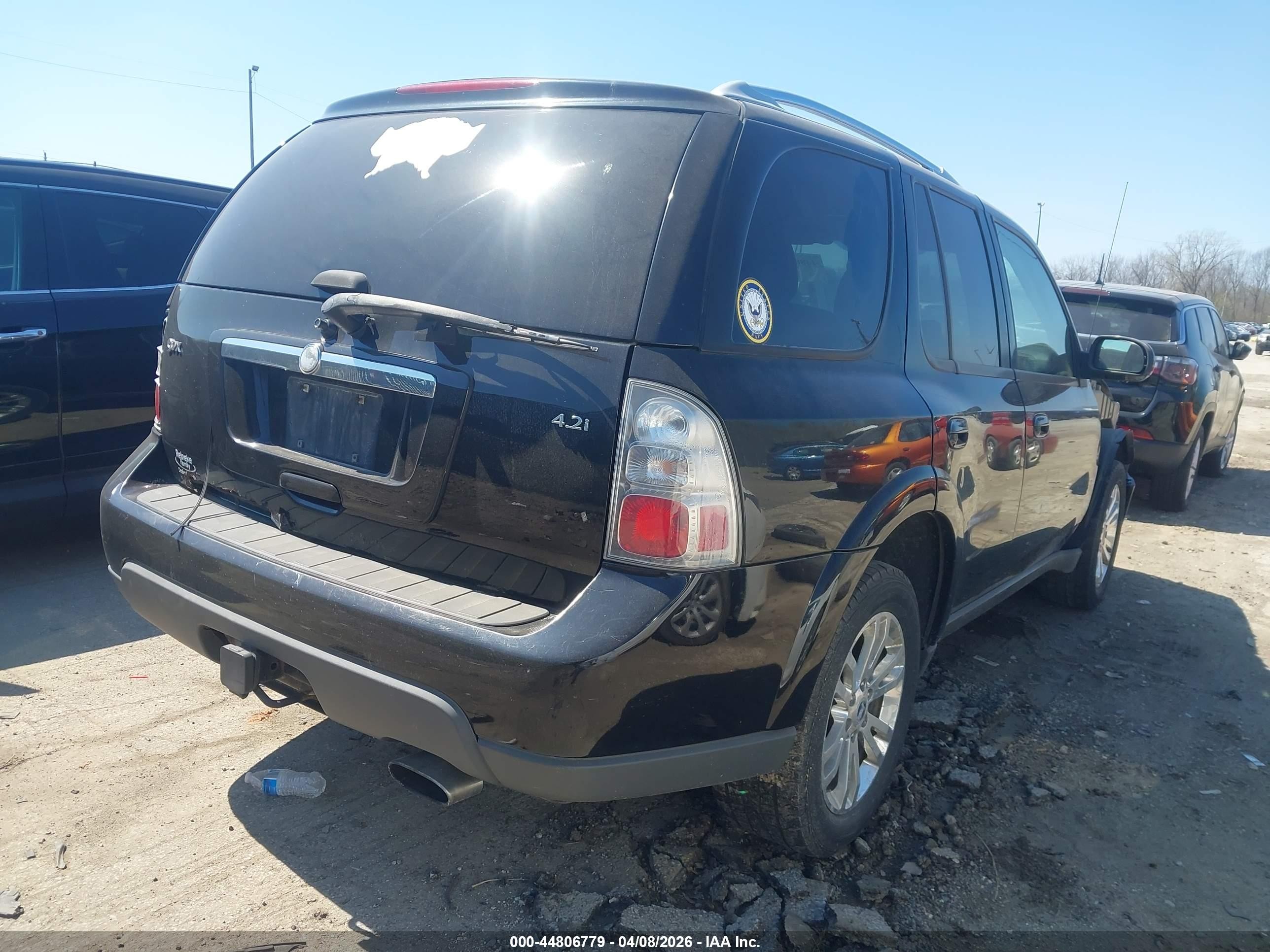 2008 Saab 9-7x 4.2i Black vin: 5S3ET13S882802483