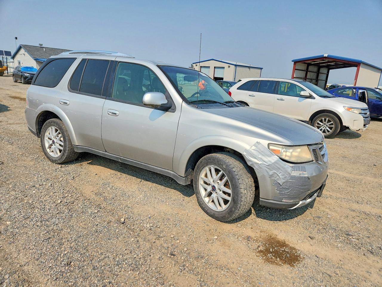2007 Saab 9-7x 4.2i Серебряный vin: 5S3ET13S972800658