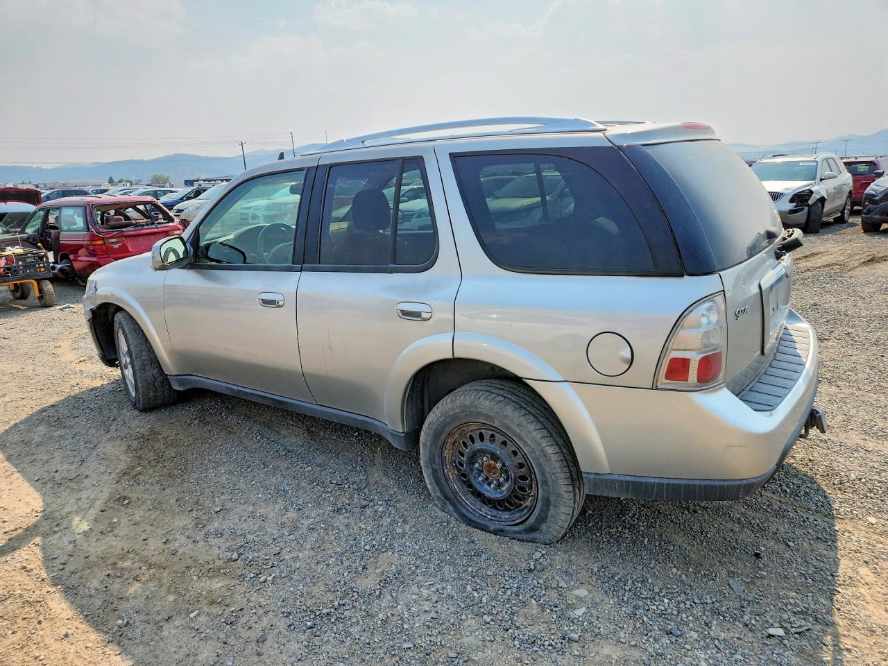 2007 Saab 9-7x 4.2i Серебряный vin: 5S3ET13S972800658