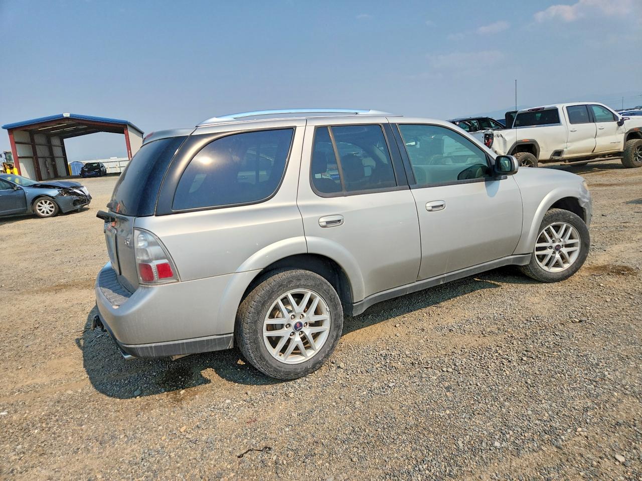 2007 Saab 9-7x 4.2i Серебряный vin: 5S3ET13S972800658