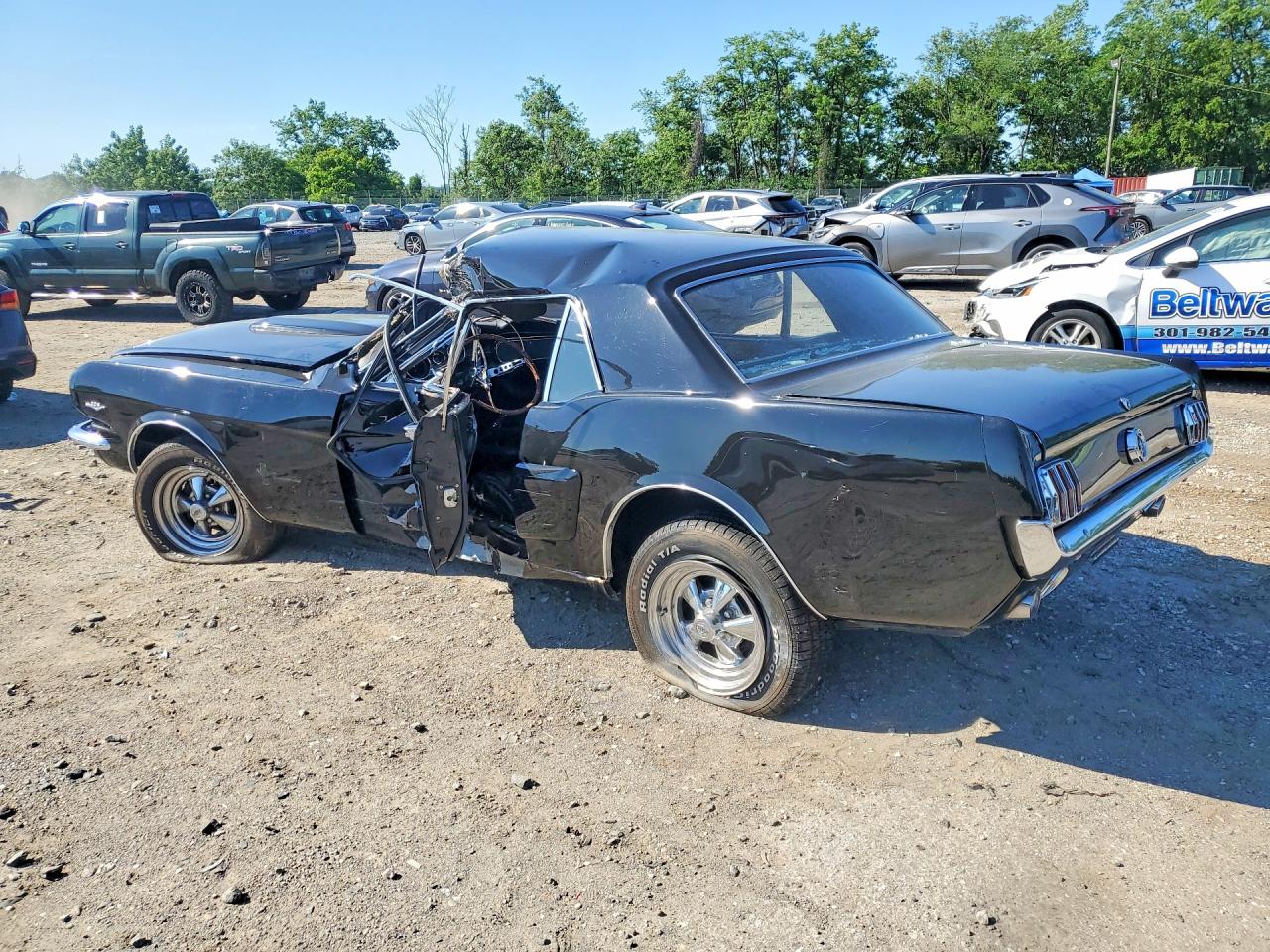 1965 Ford Mustang Черный vin: 5T07T193082