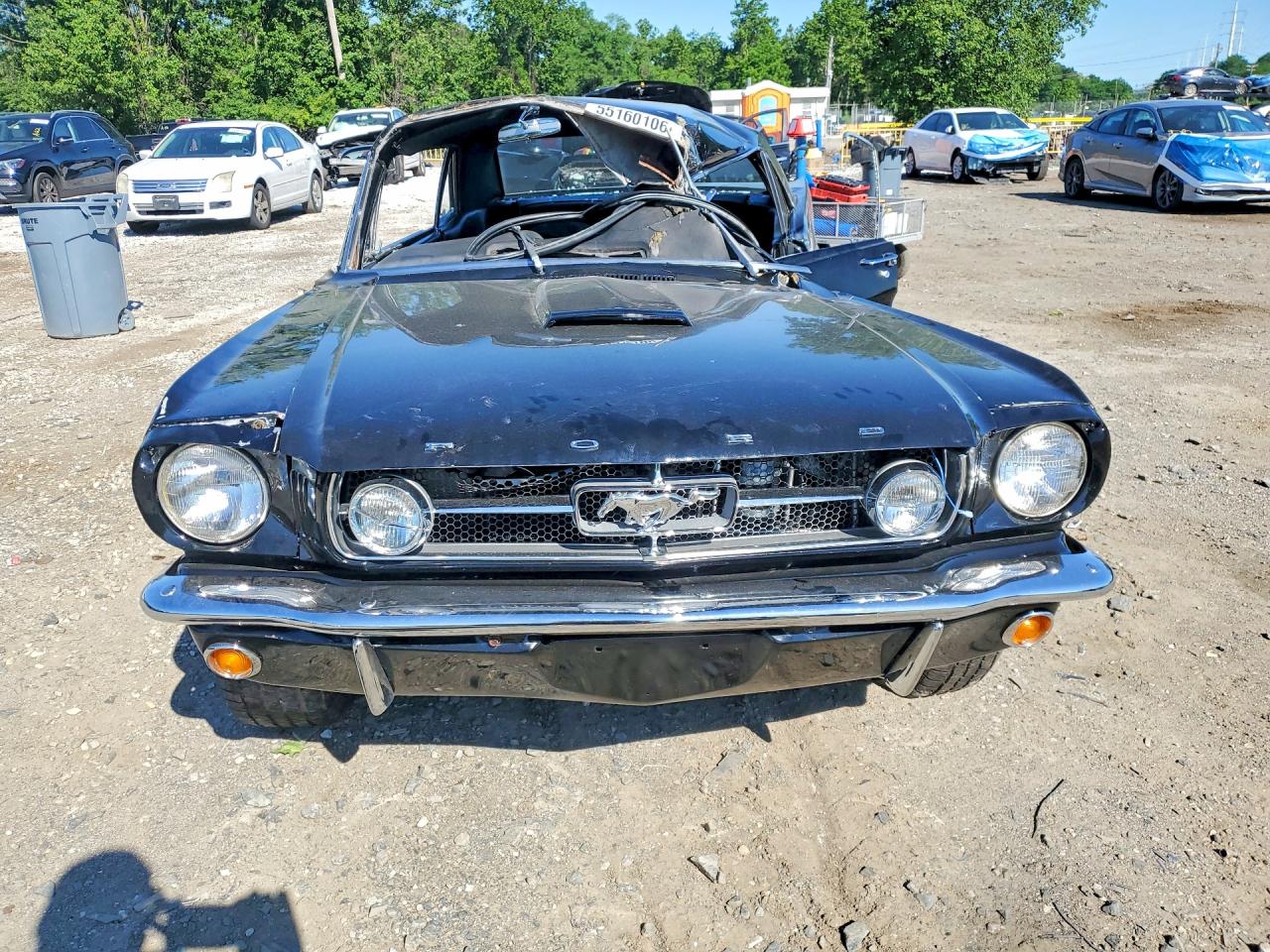 1965 Ford Mustang Черный vin: 5T07T193082