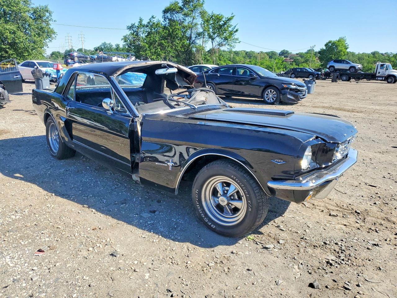 1965 Ford Mustang Черный vin: 5T07T193082