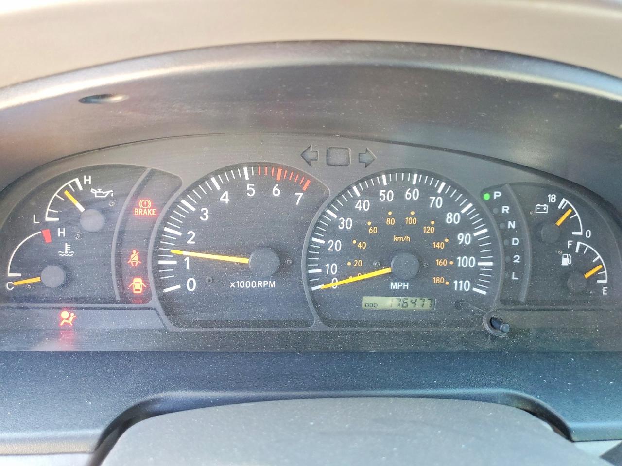 2001 Toyota Tundra Sr5 Gray vin: 5TBBN44151S163884