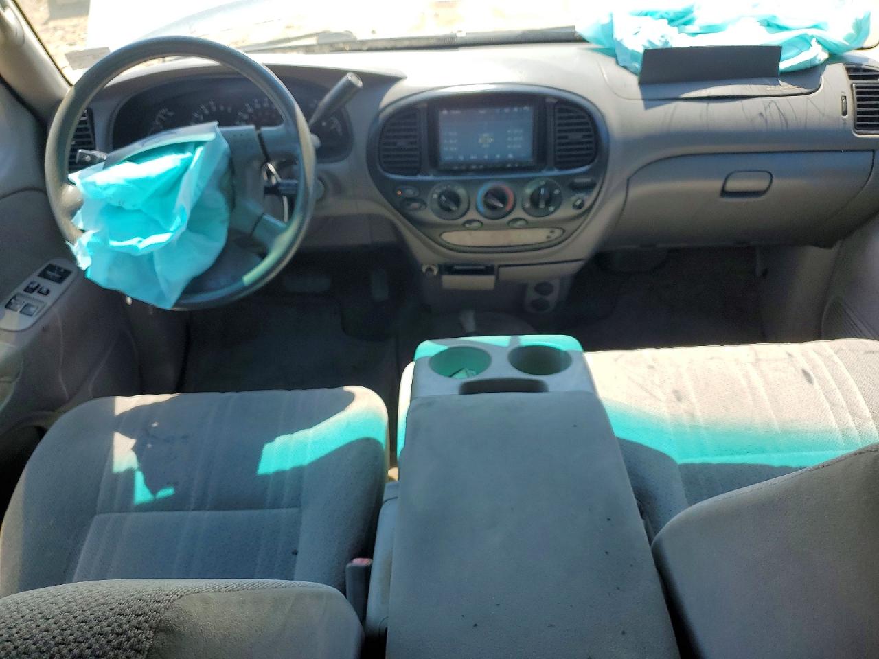 2001 Toyota Tundra Sr5 Gray vin: 5TBBN44151S163884