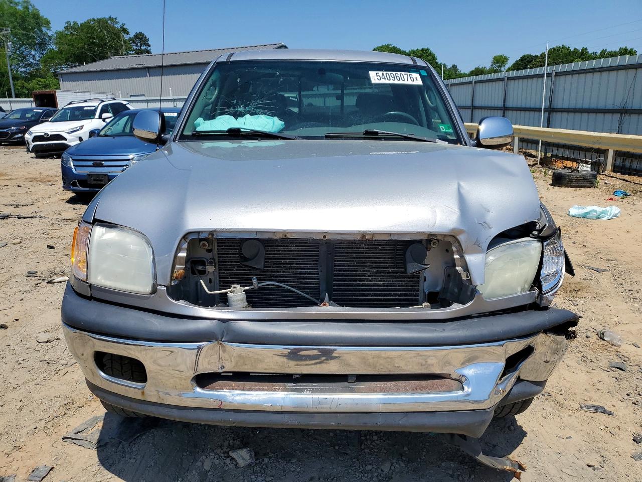 2001 Toyota Tundra Sr5 Gray vin: 5TBBN44151S163884