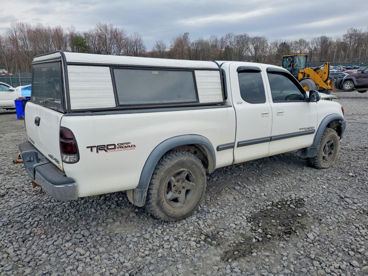 2001 Toyota Tundra Sr5 Белый vin: 5TBBT44101S205951
