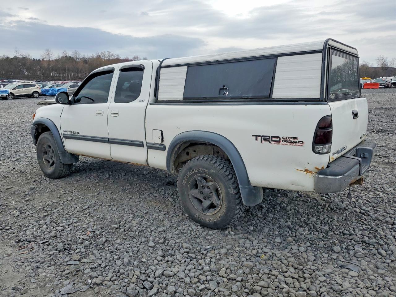 2001 Toyota Tundra Sr5 Белый vin: 5TBBT44101S205951