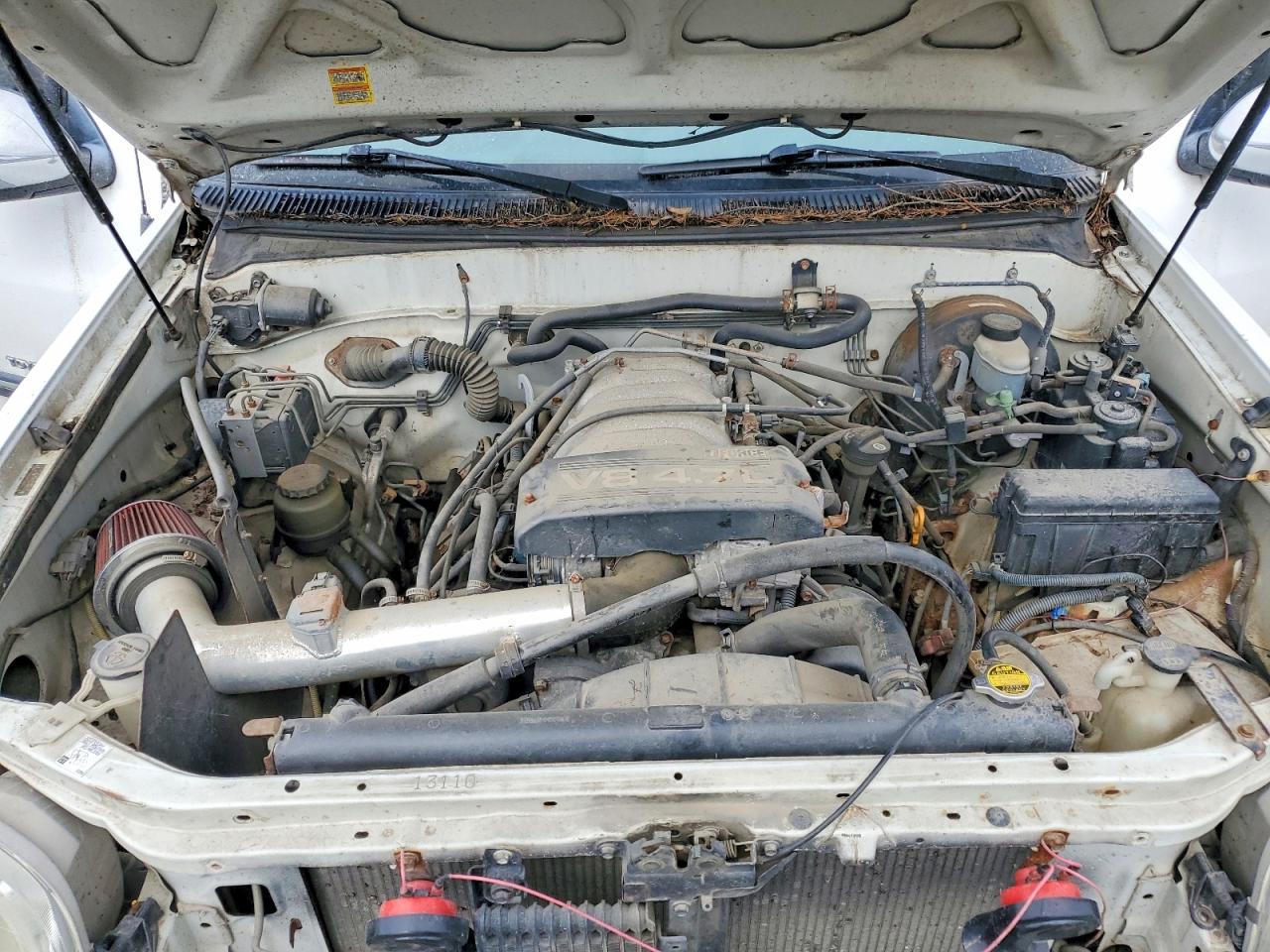 2001 Toyota Tundra Sr5 Белый vin: 5TBBT44101S205951